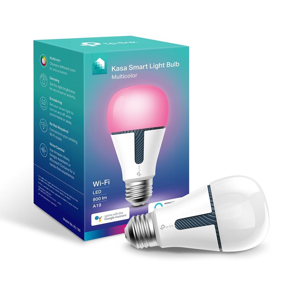 TP-Link Smart Wi-Fi LED Bulb with Color Changing 60-Watt EQ Full Spectrum Medium Base (e-26) Dimmable Smart LED in the General Purpose LED Light Bulbs department at Lowes.com