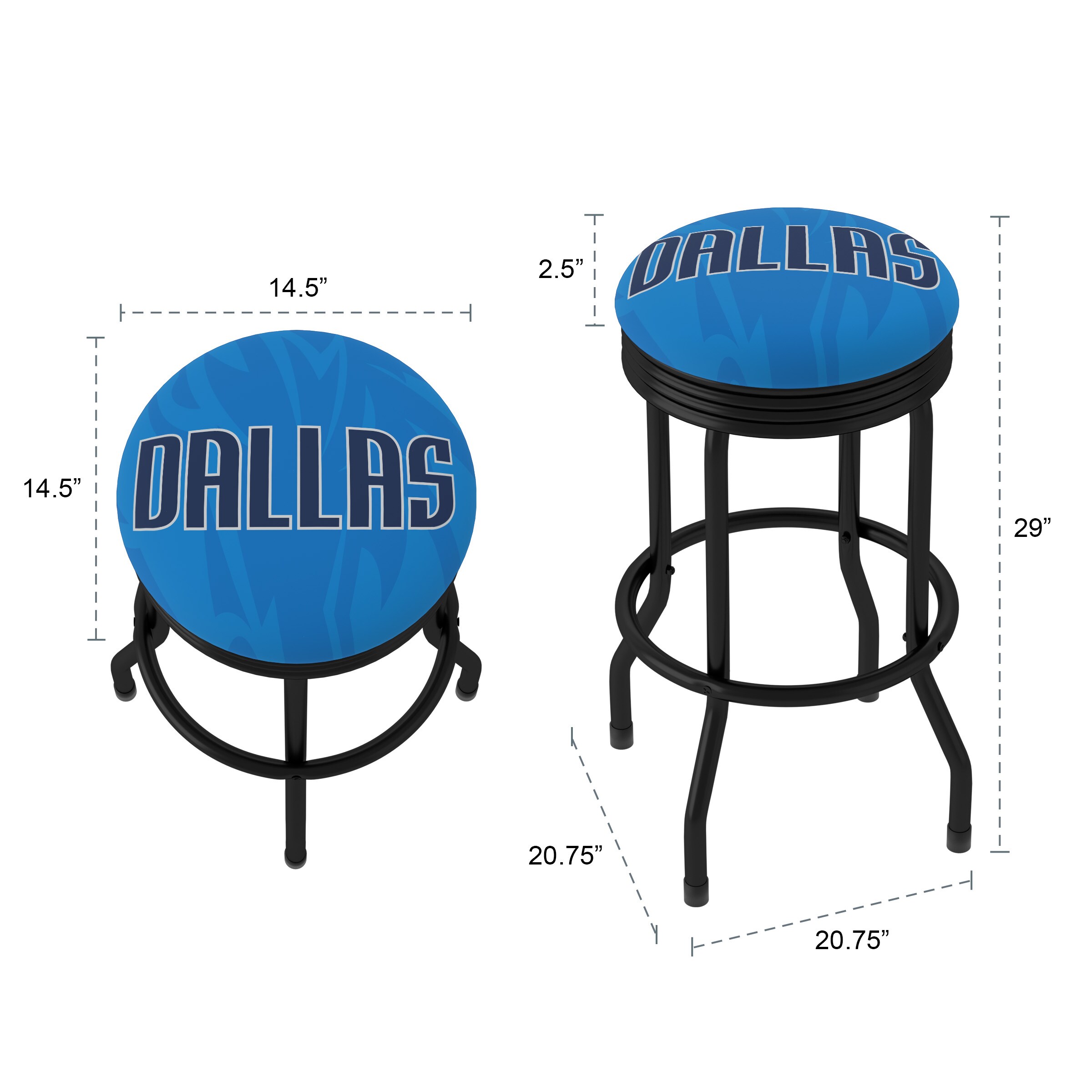 Trademark Gameroom NBA1006-DM2 stools - View #4