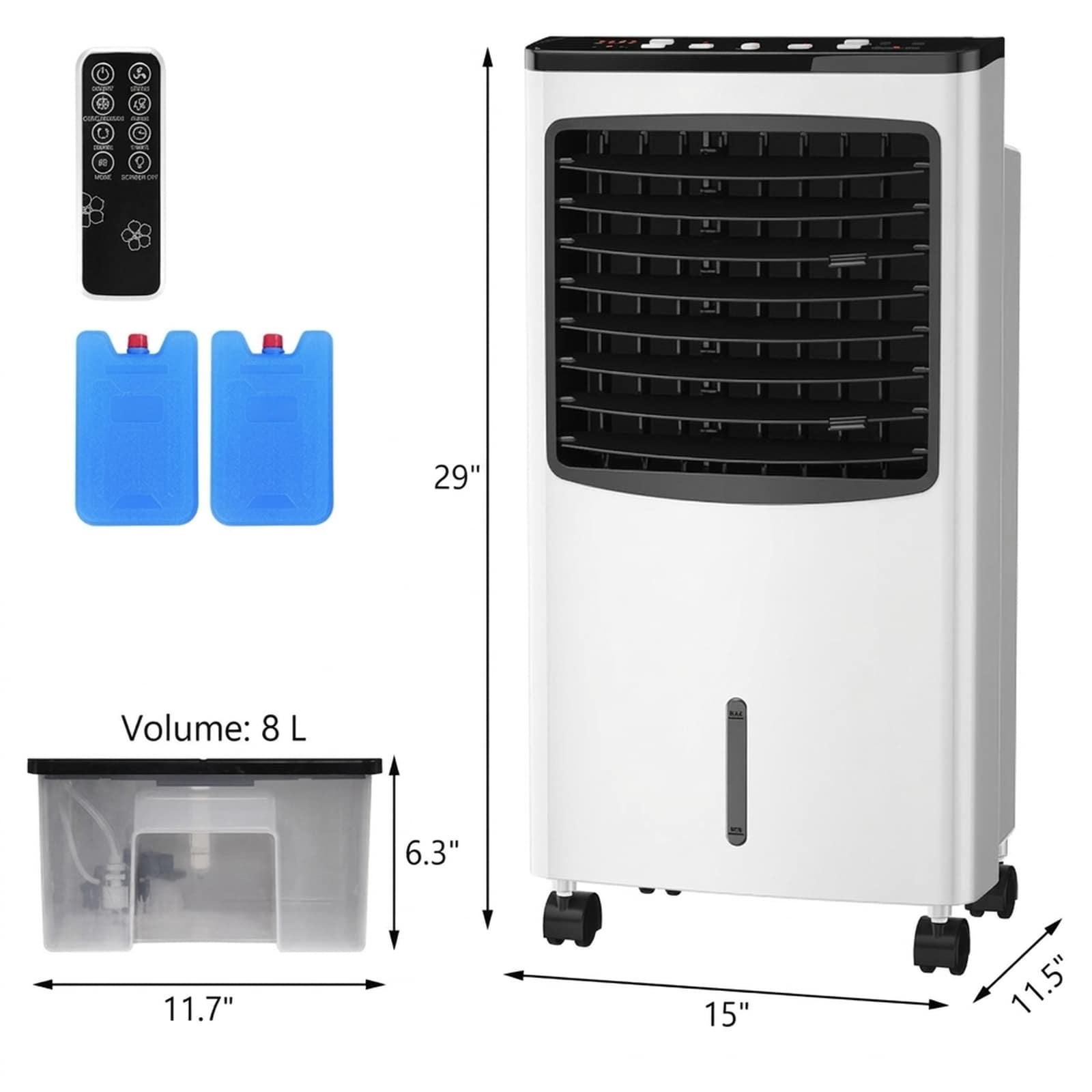 SUGIFT LW102SUGHY2544 Evaporative-Cooler - View #3