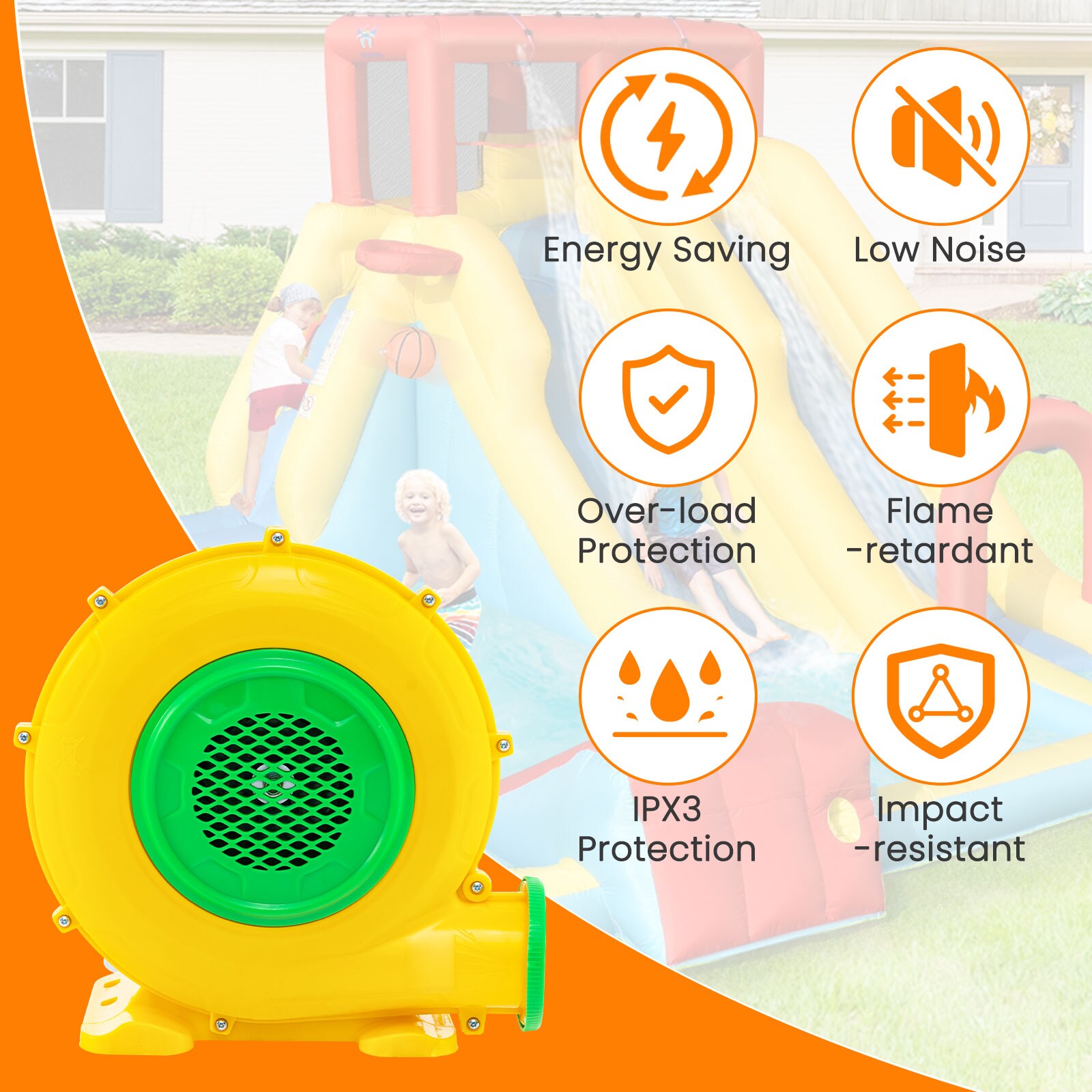 Slickblue D-CO-SU34301SE Bounce-Houses - View #5