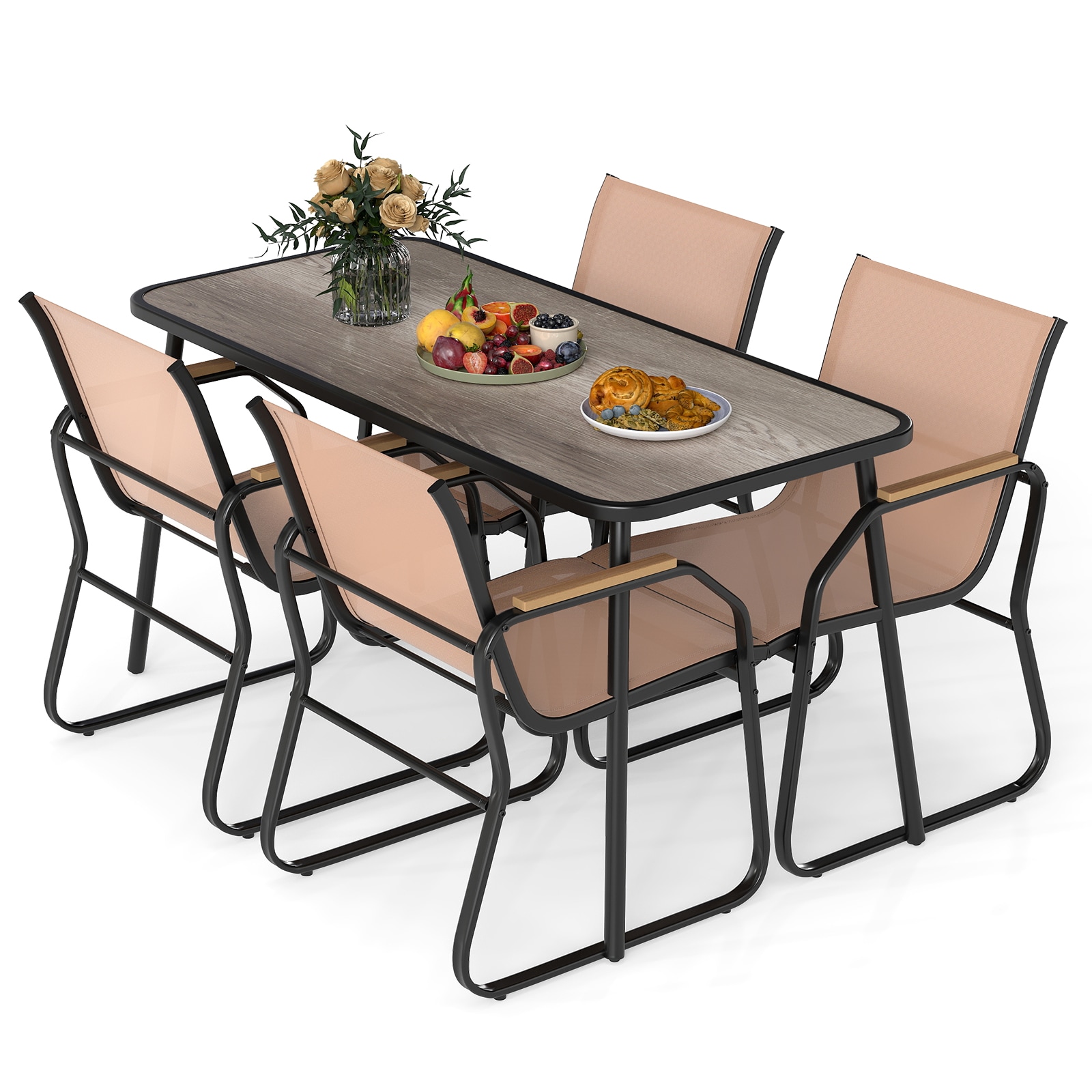 Iseryn DW43CF122 Patio-Dining-Sets - View #4