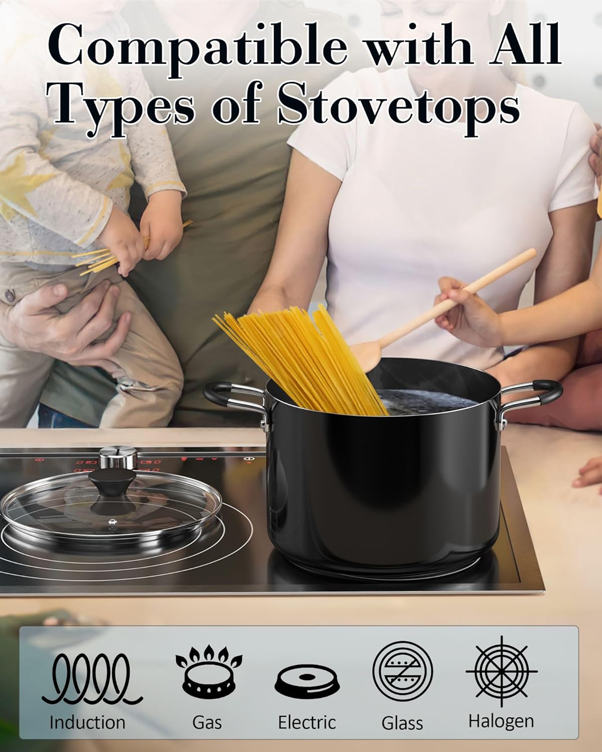 Cook N Home 02747 Stock-Pots - View #3