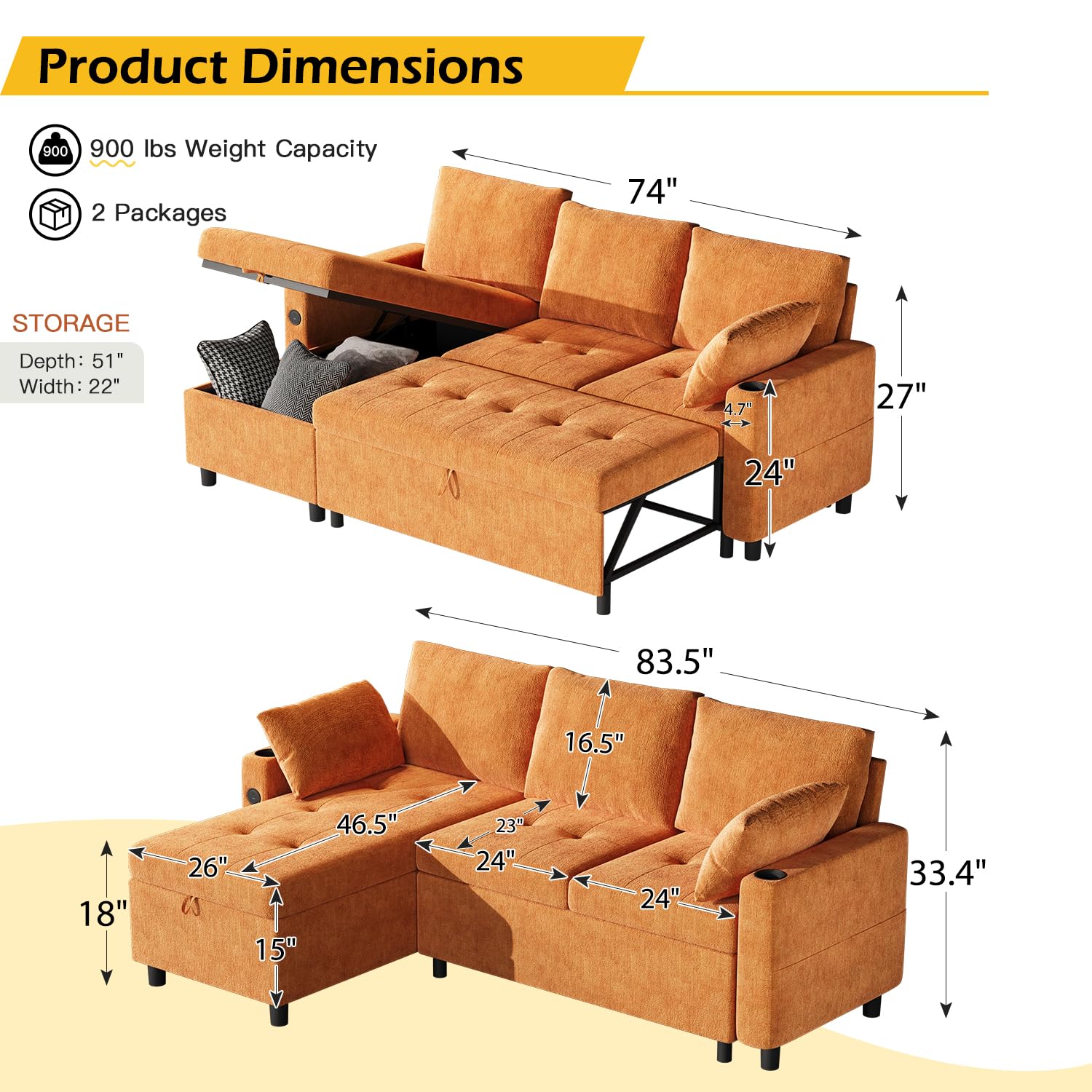 AECOJOY 13137XOR-LS01 futons - View #2