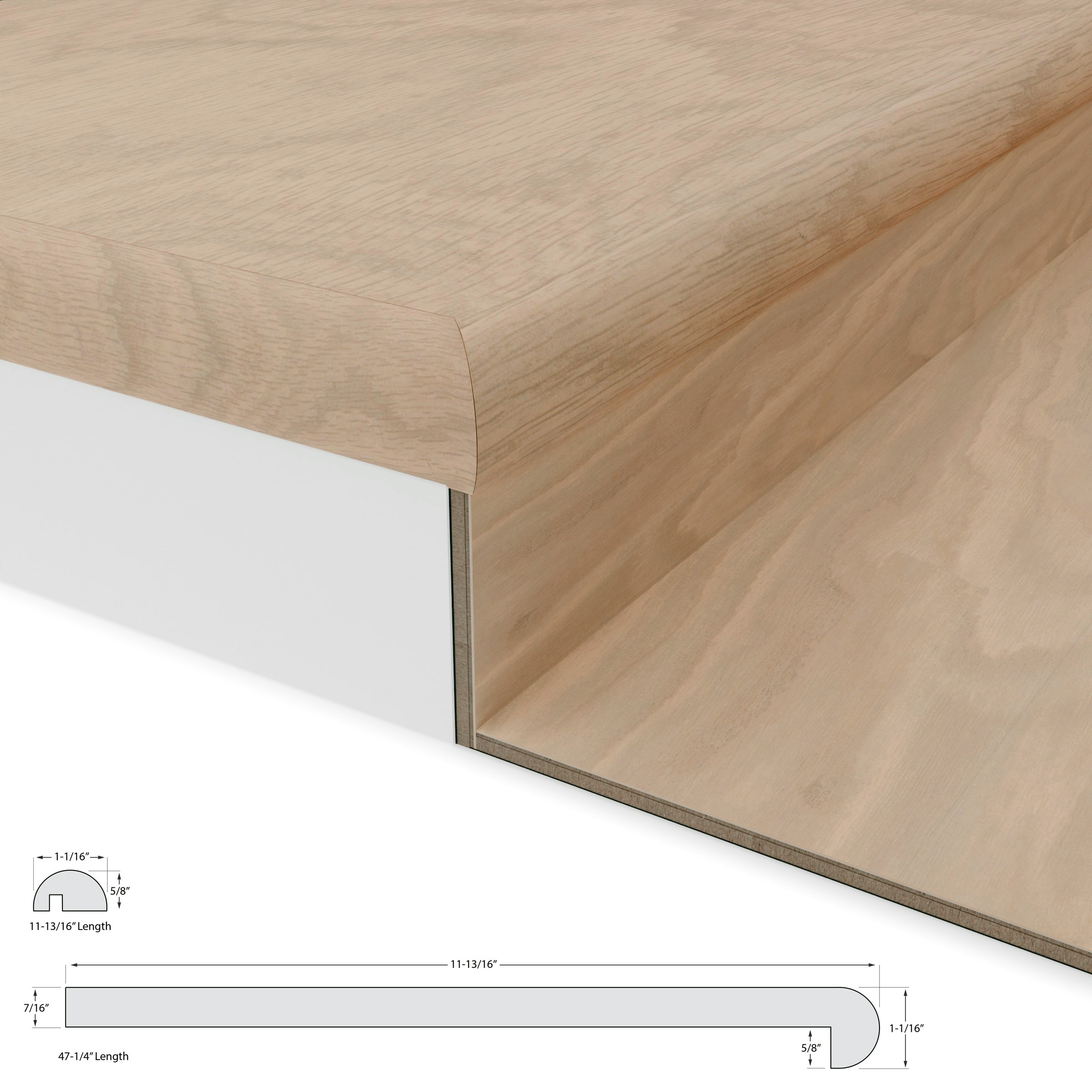 CALI 7704000121 Floor-Moulding - View #2
