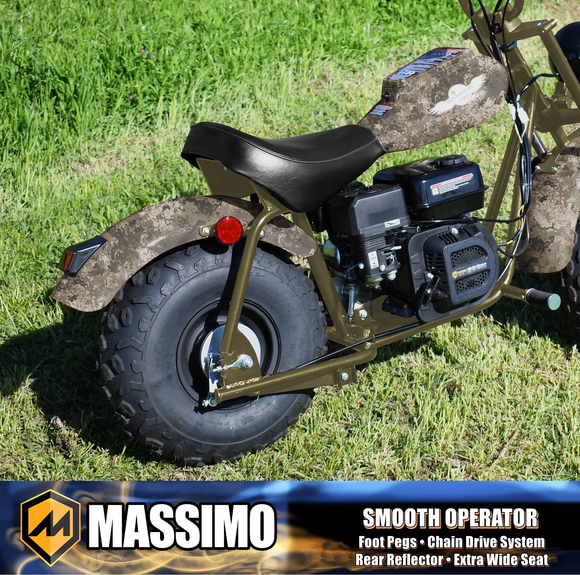 Camo mini bike deals