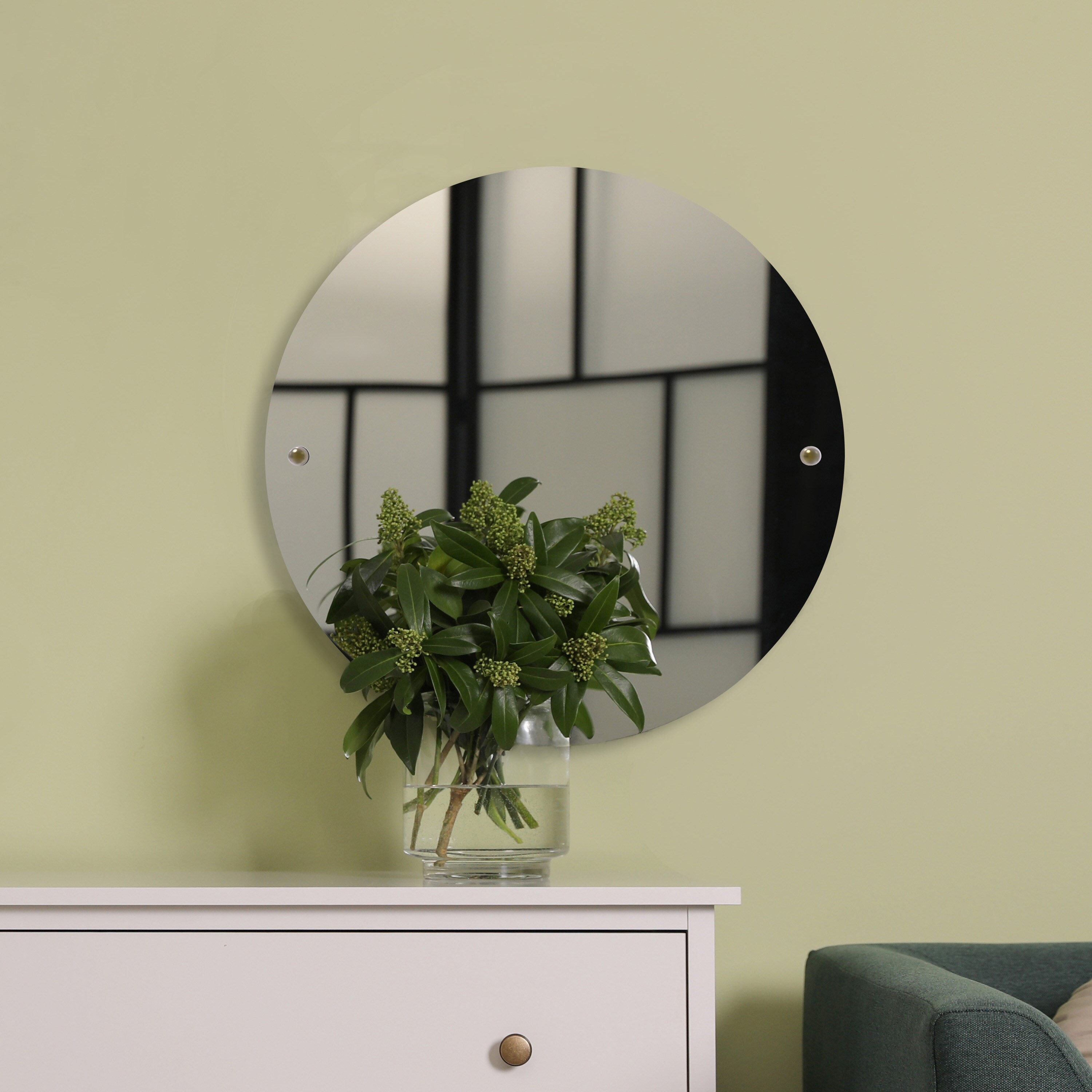Allied Brass DT-90-ABR Framed-Bath-Mirrors - View #3