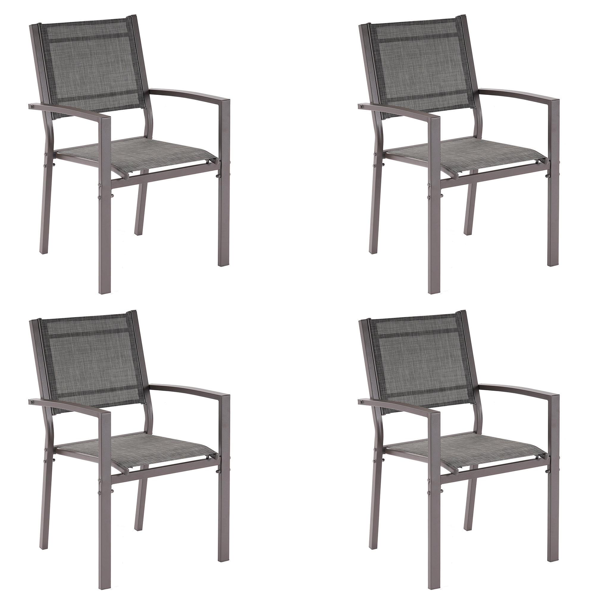 ACEGOSES LW-DS-265-GY-2 Patio-Chairs - View #2