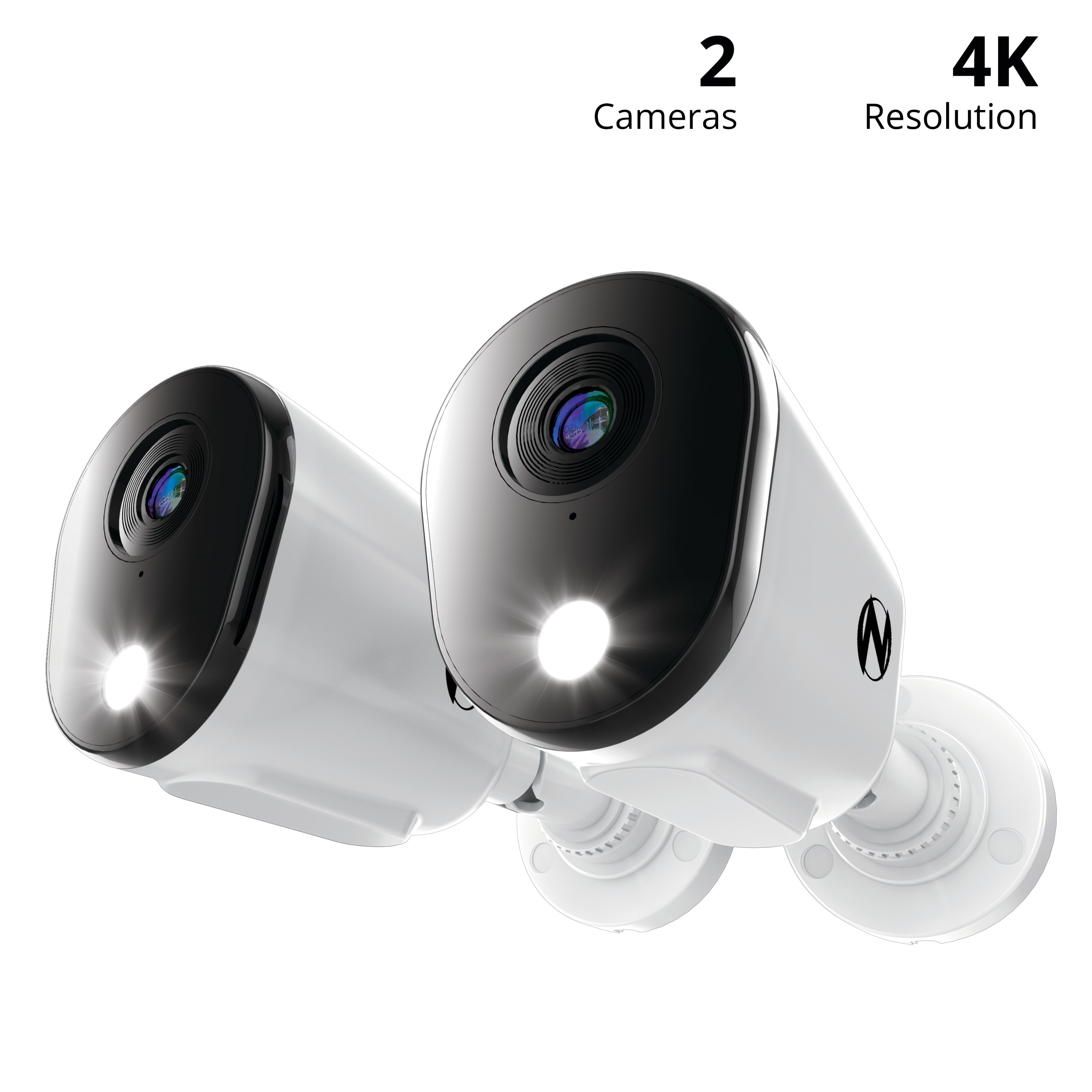 Night Owl FTD8 Indoor/Outdoor 2-Camera 4K Hardwired Spotlight Security Camera System CAM-2PK-FTD8 Sansujyuku sansujyuku.com