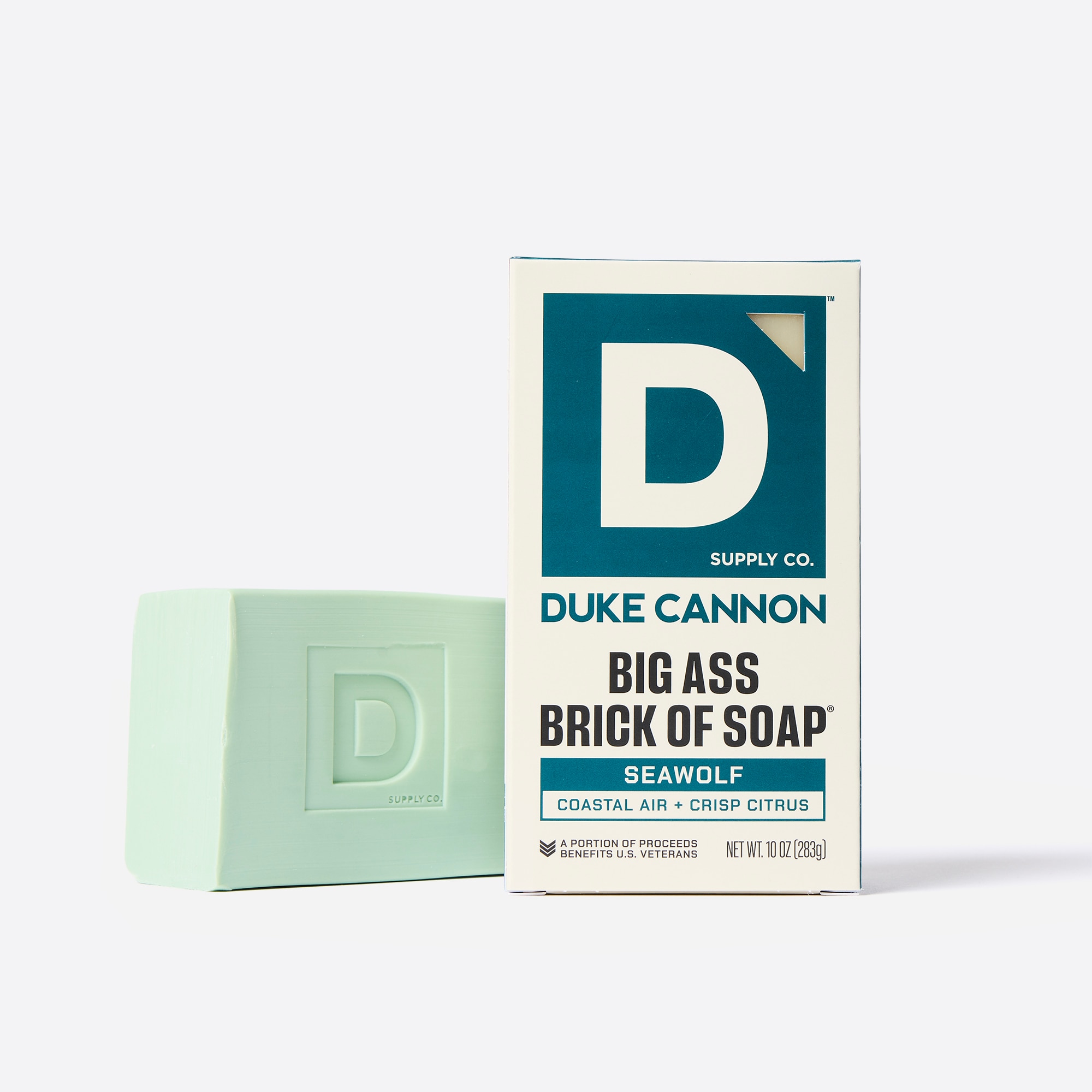 Duke Cannon Supply Co. Big Ass Brick of Soap - Seawolf 10oz #BSBA-SEAW10