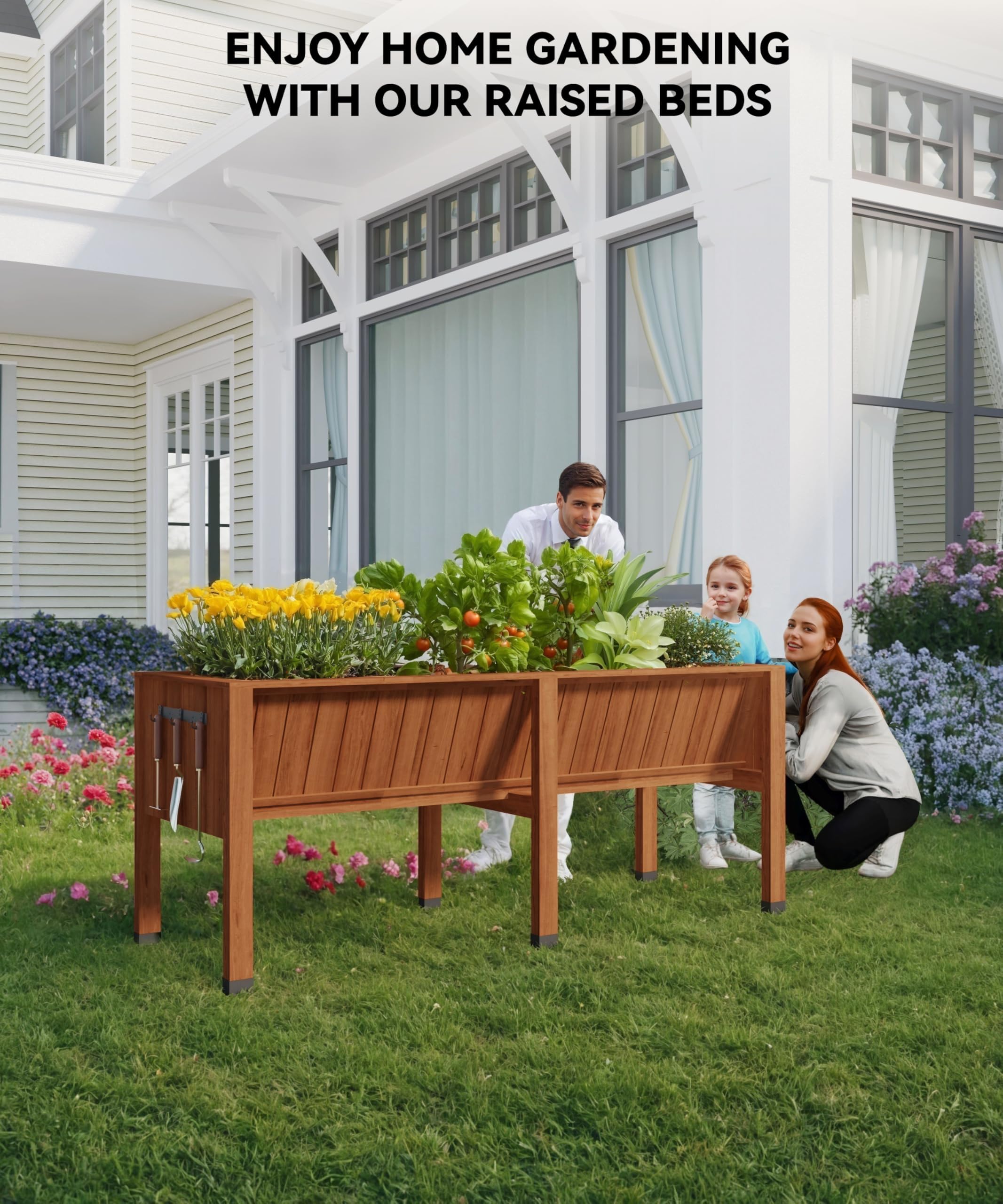 IdealHouse L477CECQGRQ Raised-Garden-Beds - View #6