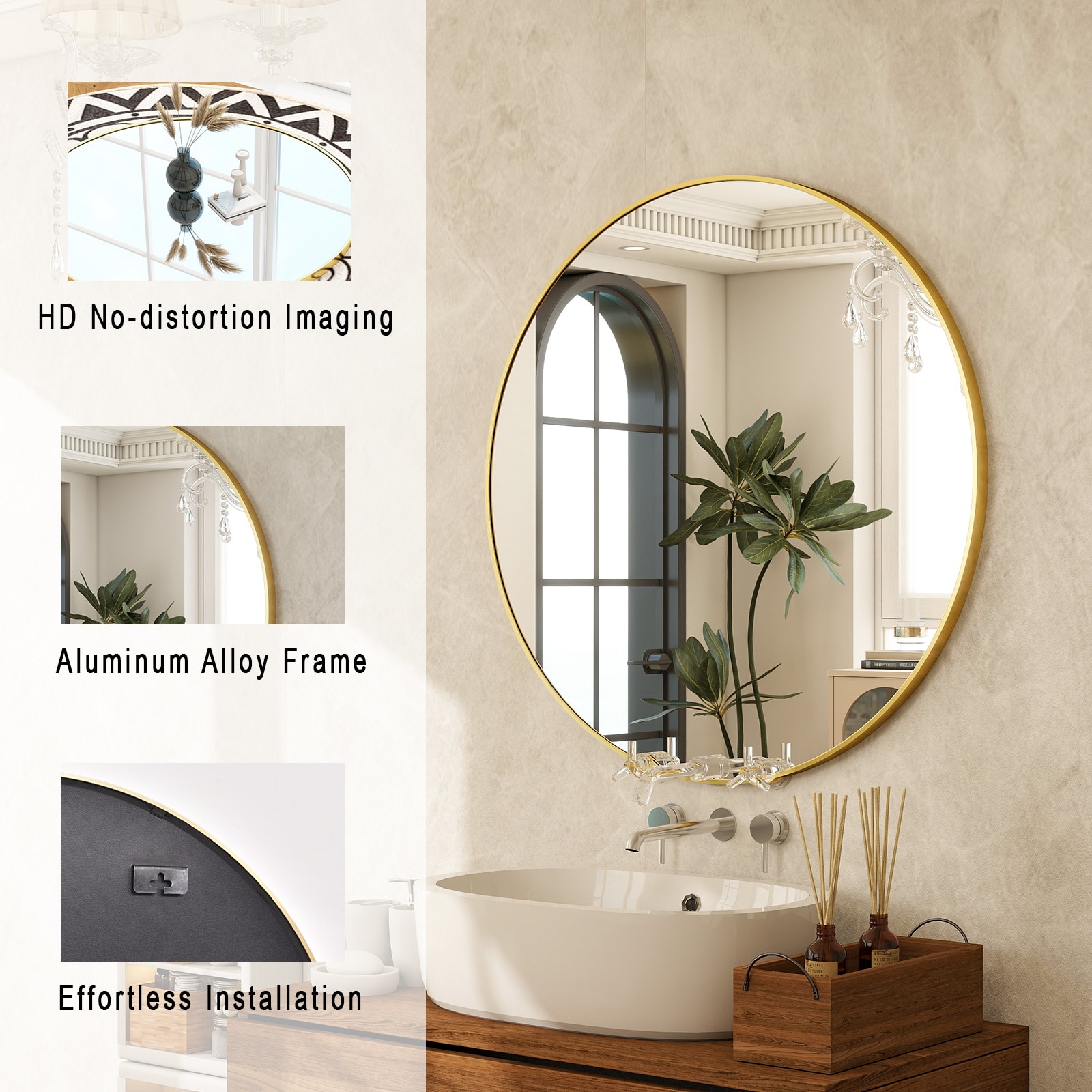 BEAUTYPEAK RM30G Decor-Mirrors - View #5