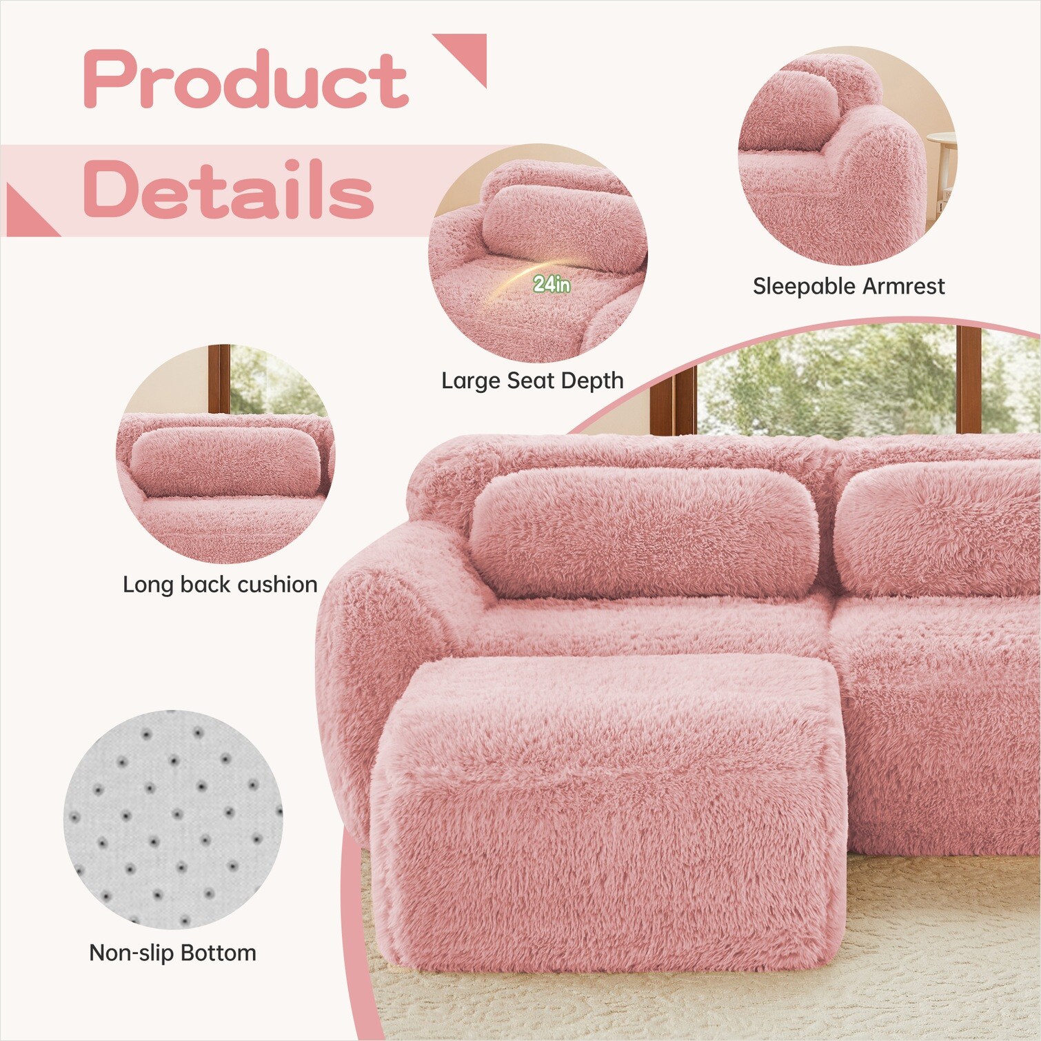 SunJet XYCBFRGP8YBJ Sofas-Loveseats - View #18
