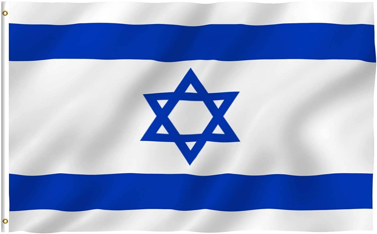 Anley Israel Flag 5-ft W x 3-ft H International Flag