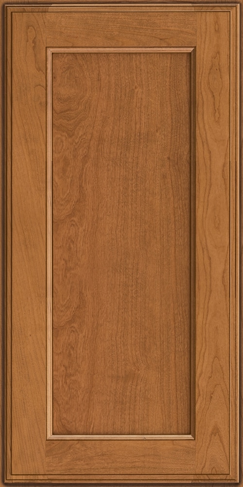 Kraftmaid 15 In W X 15 In H Ginger Wsable Glaze Finished Cherry Kitchen Cabinet Sample Door 8310