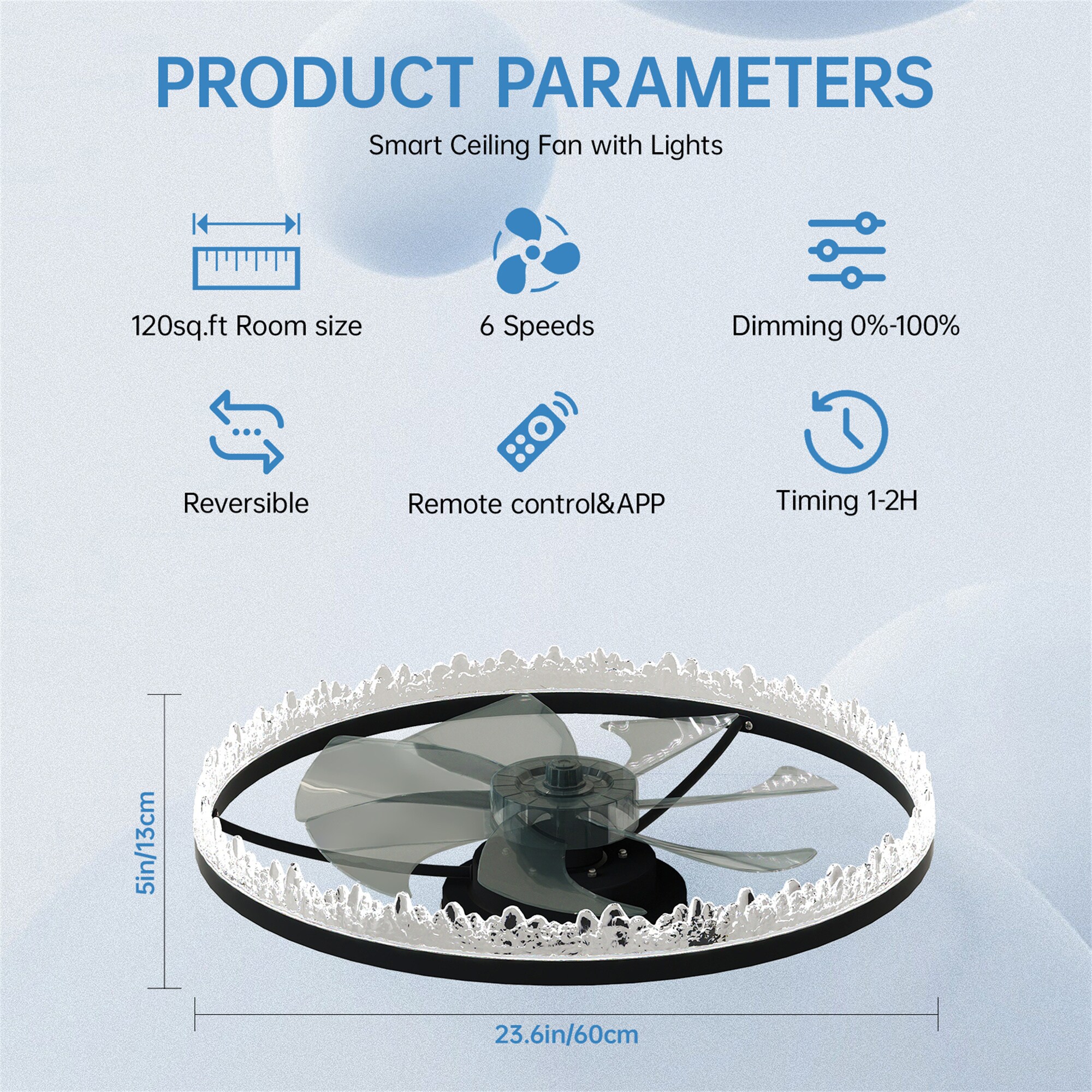 BABOOM BOM-297173-OR Ceiling-Fans - View #3