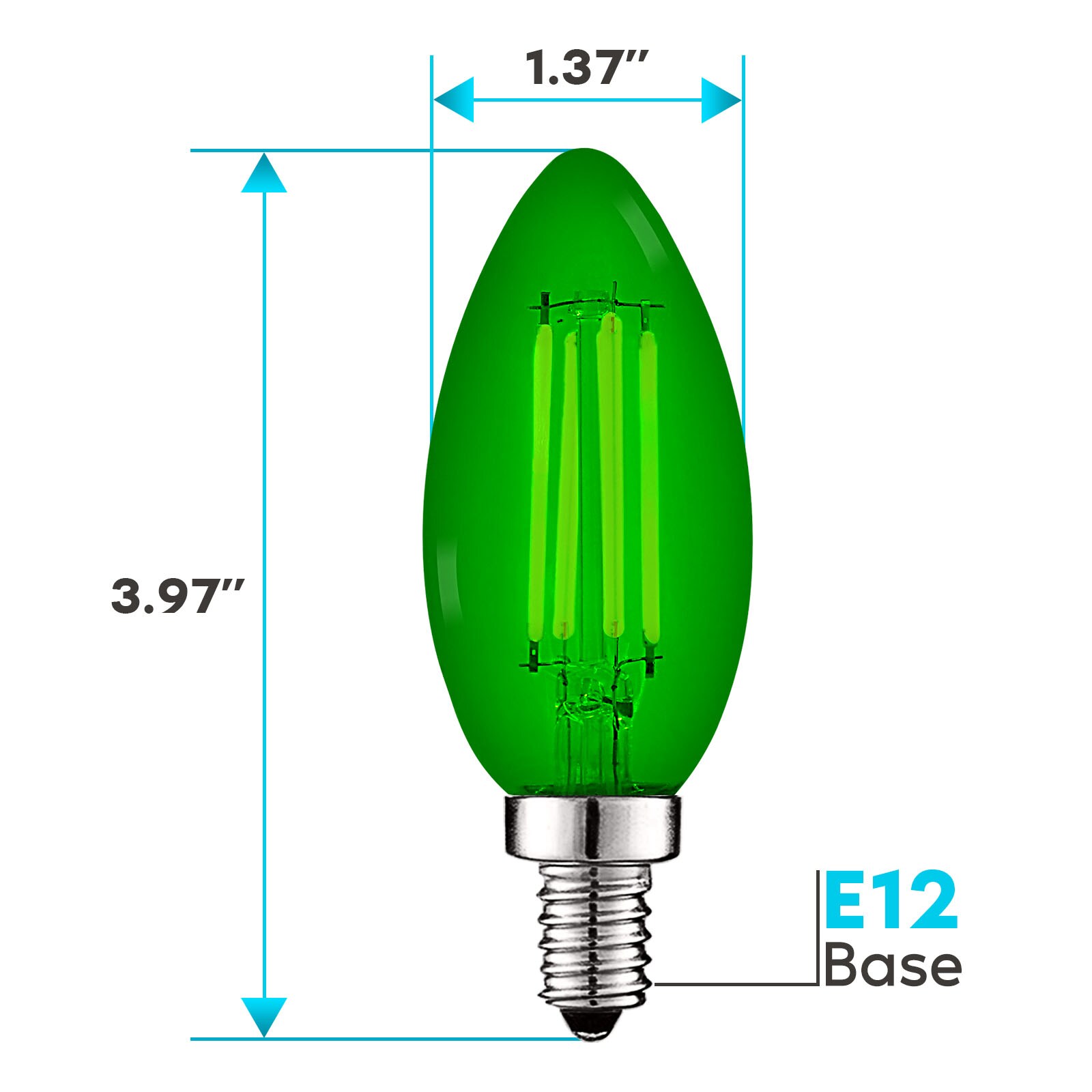 Luxrite LR21742-2PK Dec-Led-Light-Bulbs - View #8