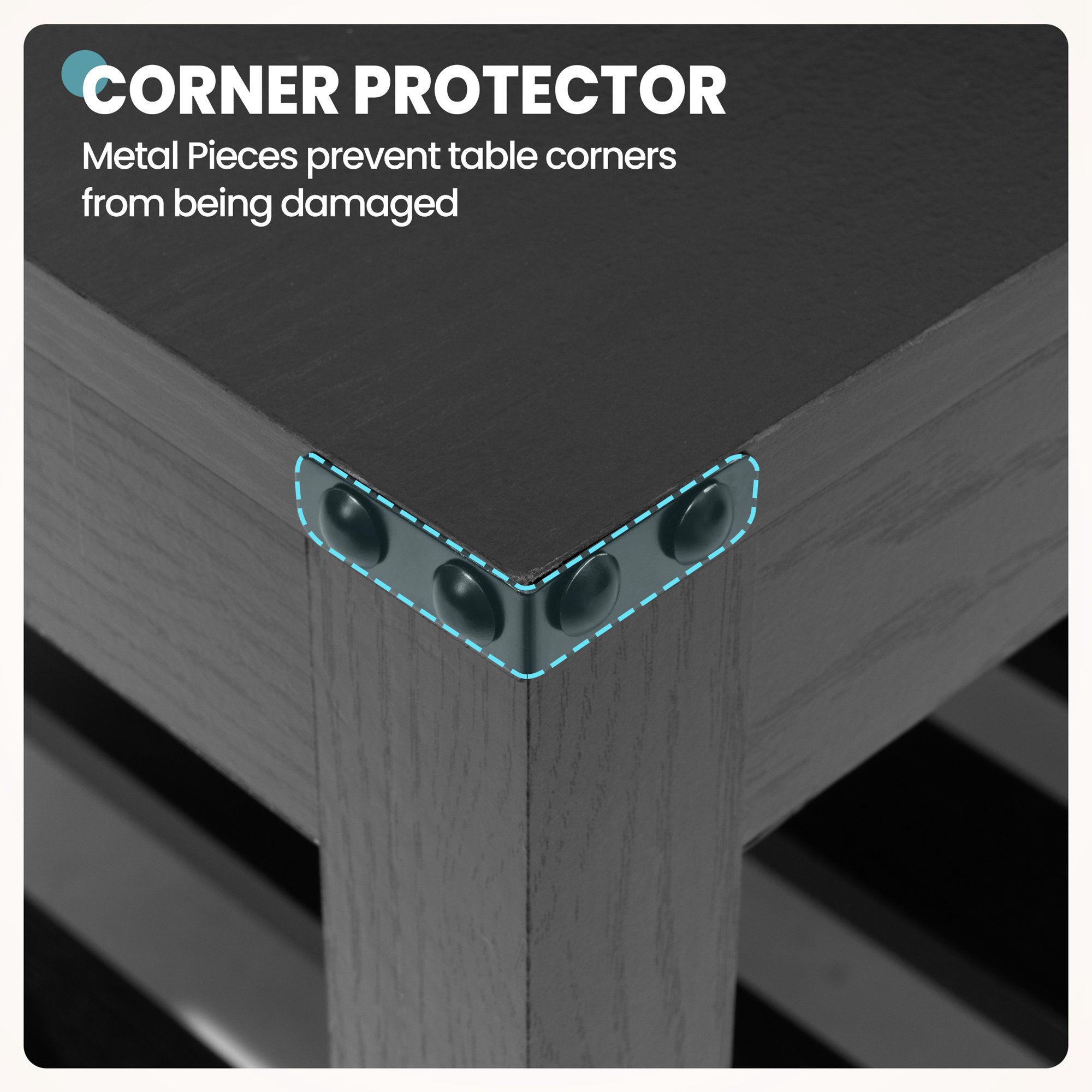 Crestlive Products CL-CT002BLK Coffee-Tables - View #5