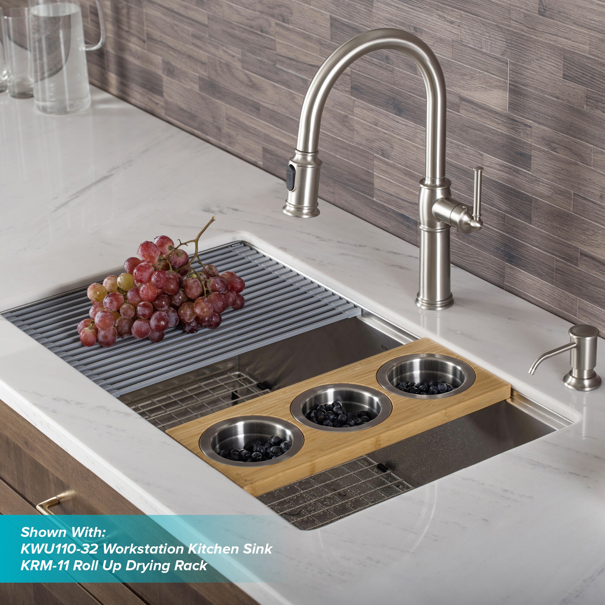 Kraus KPF-1682SFS-KSD80SFS Kitchen-Faucets - View #11