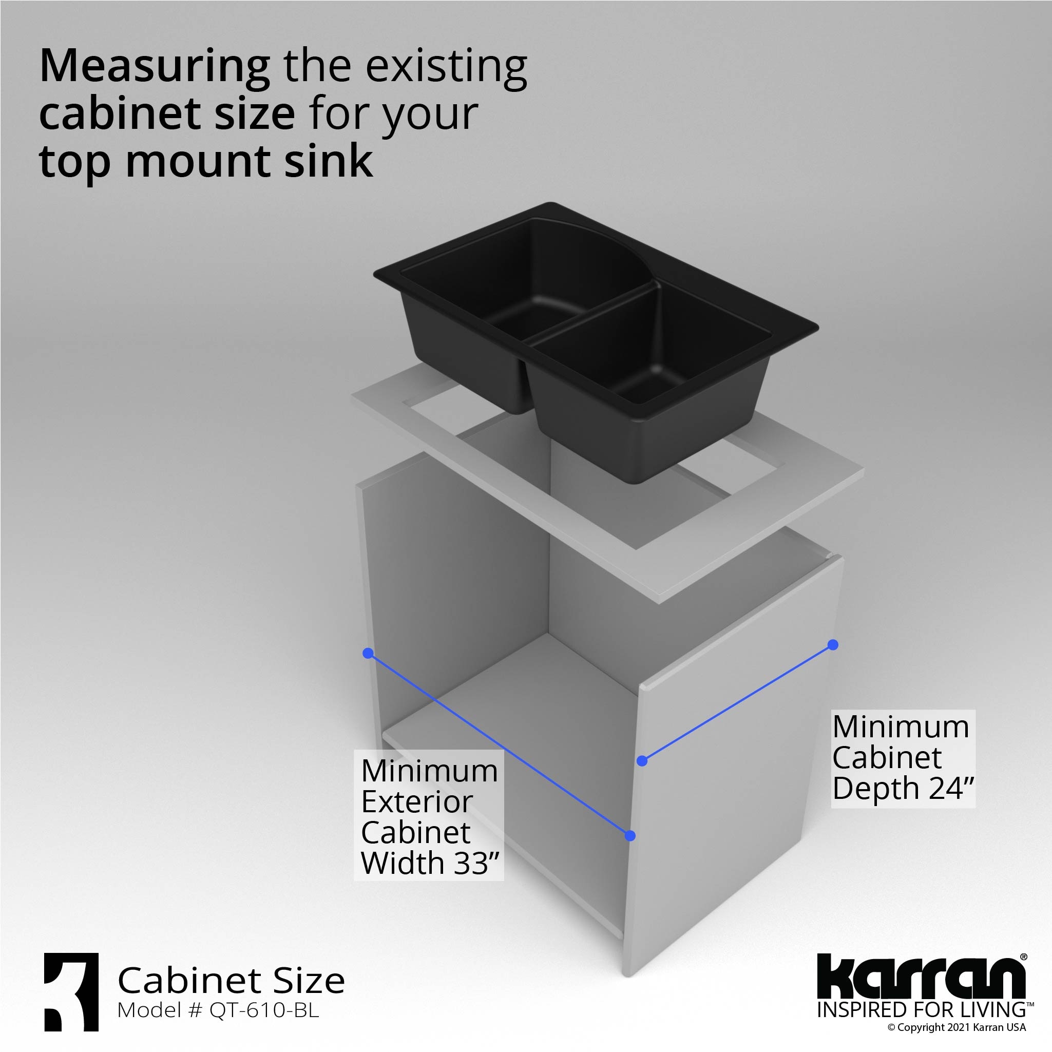 Karran QT-610-BL Kitchen-Sinks - View #10