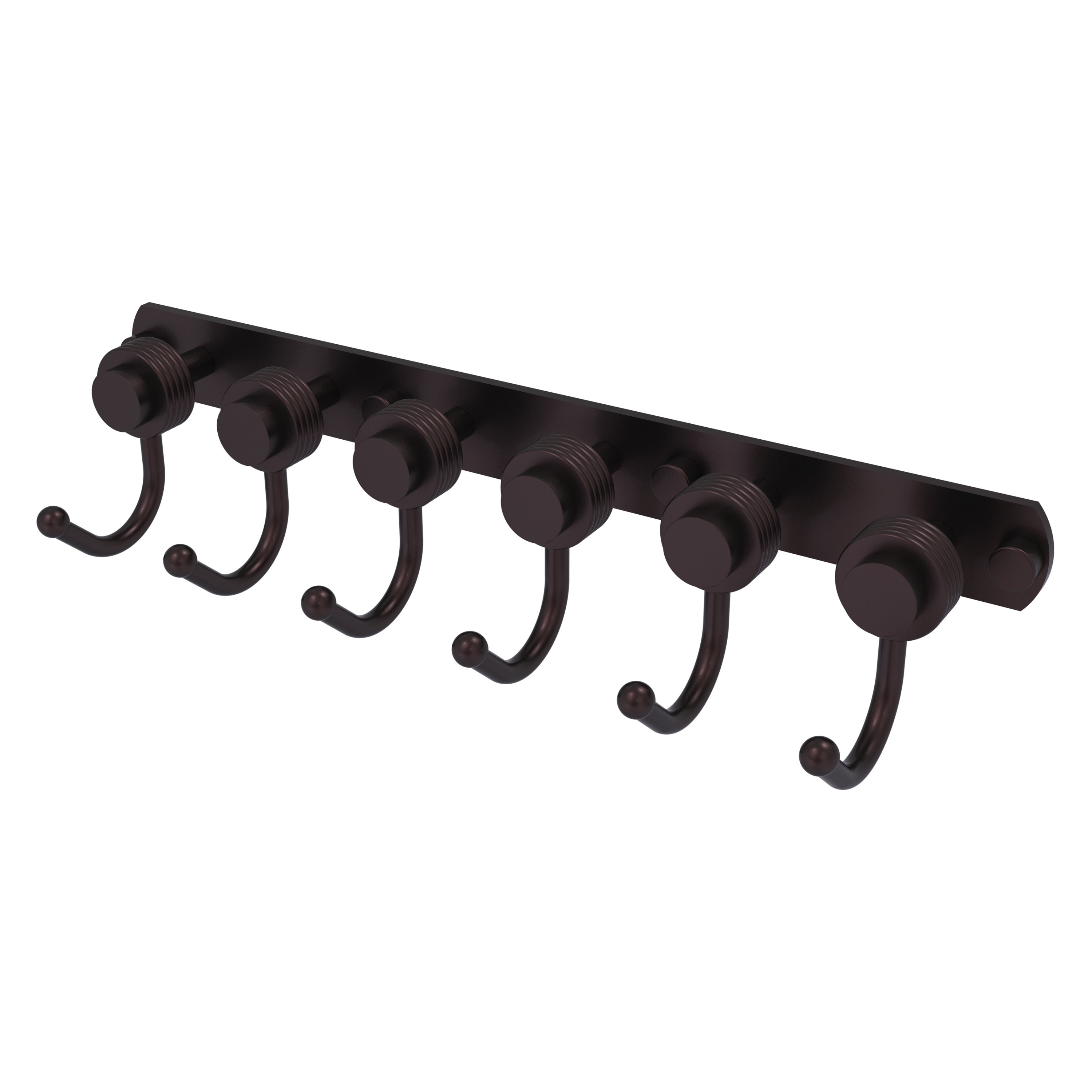 Allied Brass 920G-6-ABZ Mercury Antique Bronze 6 -Hook Wall mount Towel Hook