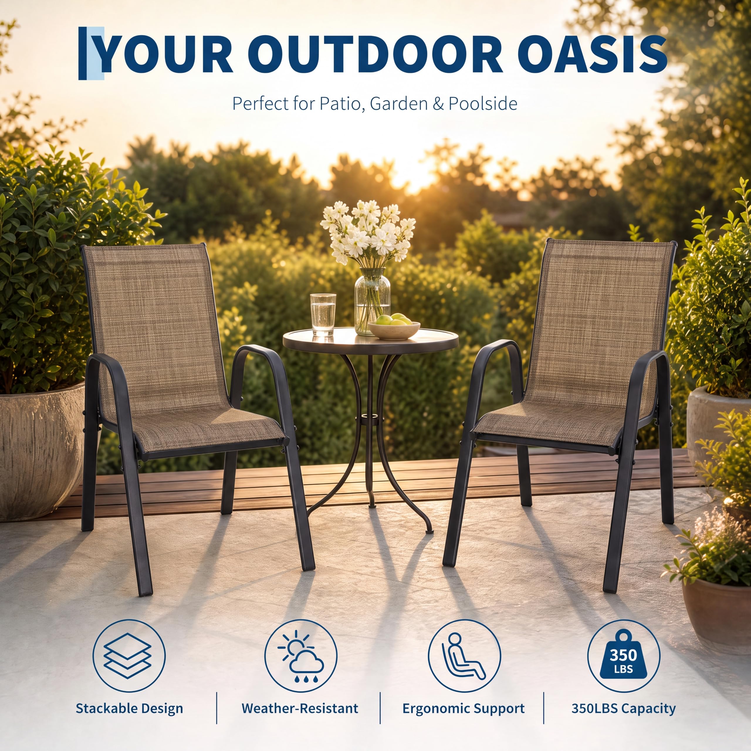 GarveeLife CLJBM51TUFG00ZX Patio-Chairs - View #3