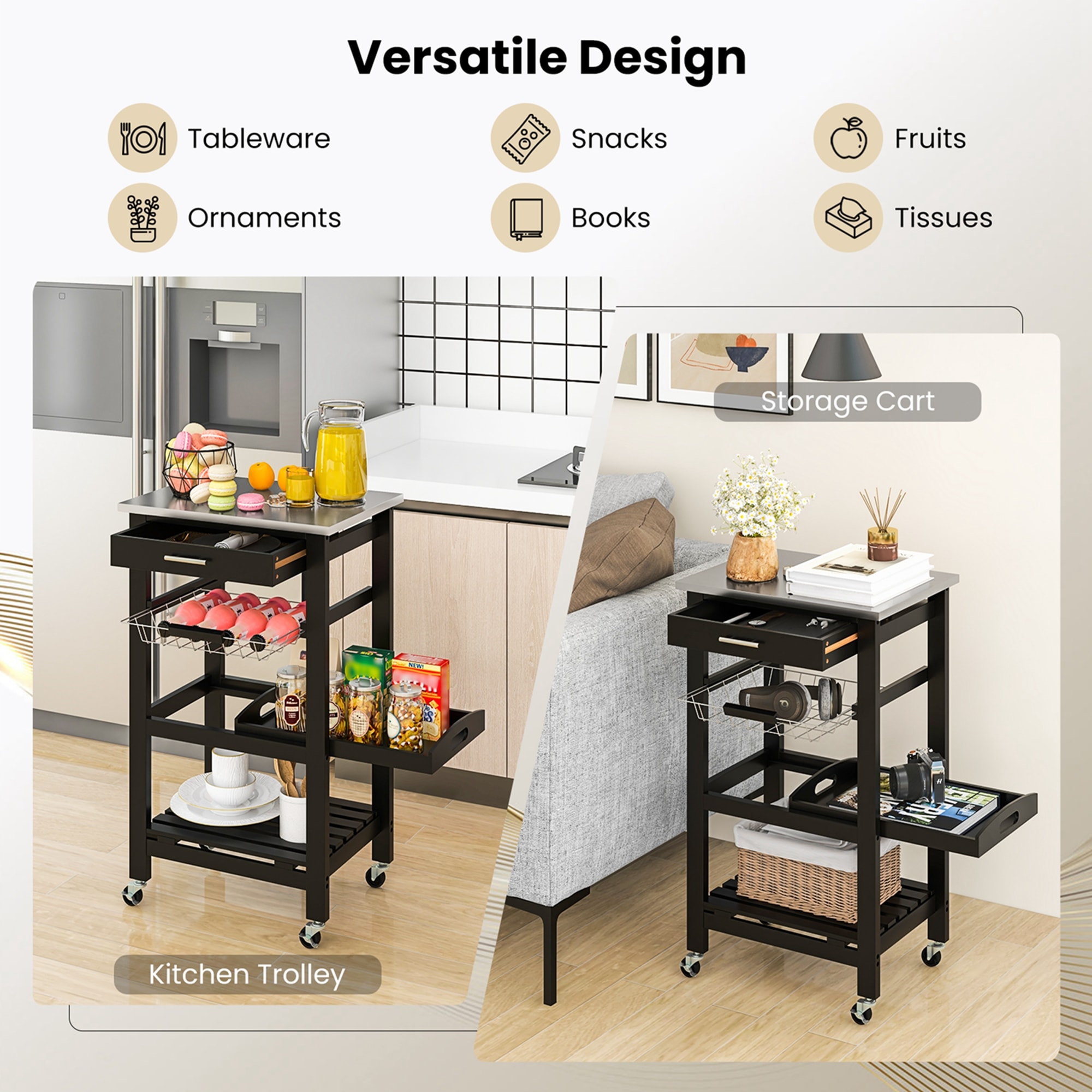 Costway CSHY006588 Kitchen-Furniture - View #5