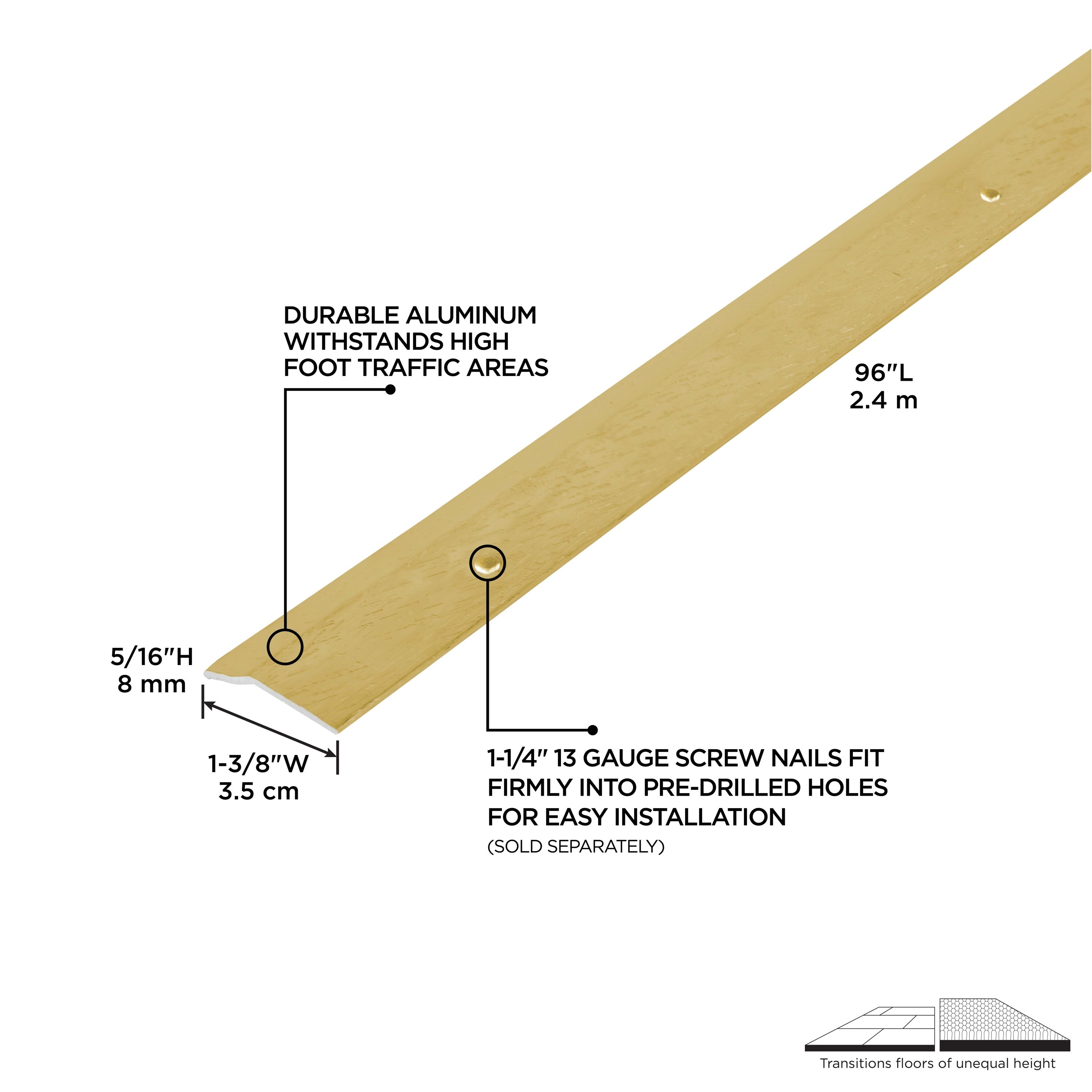 M-D 43718 Floor-Moulding - View #3