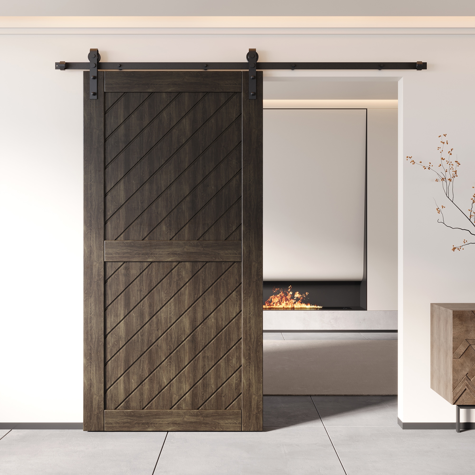 HOMACER XT1-3280-EB Barn-Doors - View #8
