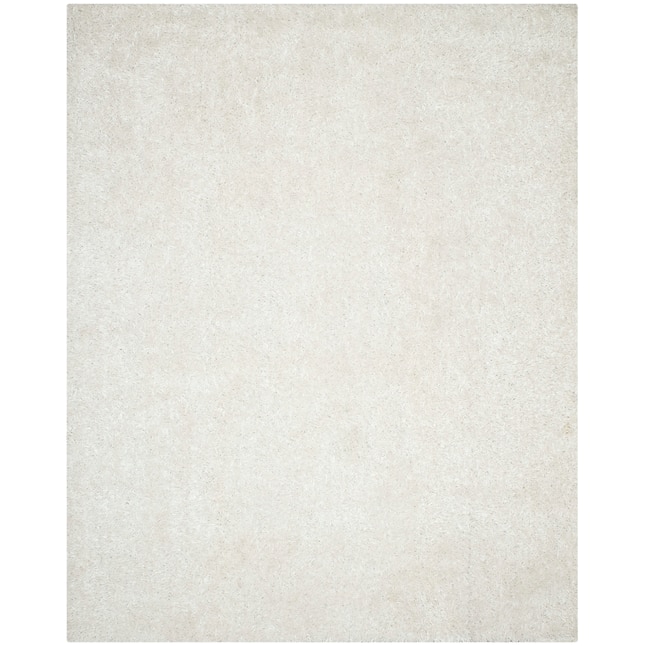 Safavieh New Orleans Shag 8 X 10 (ft) Off White Indoor Solid Area Rug ...