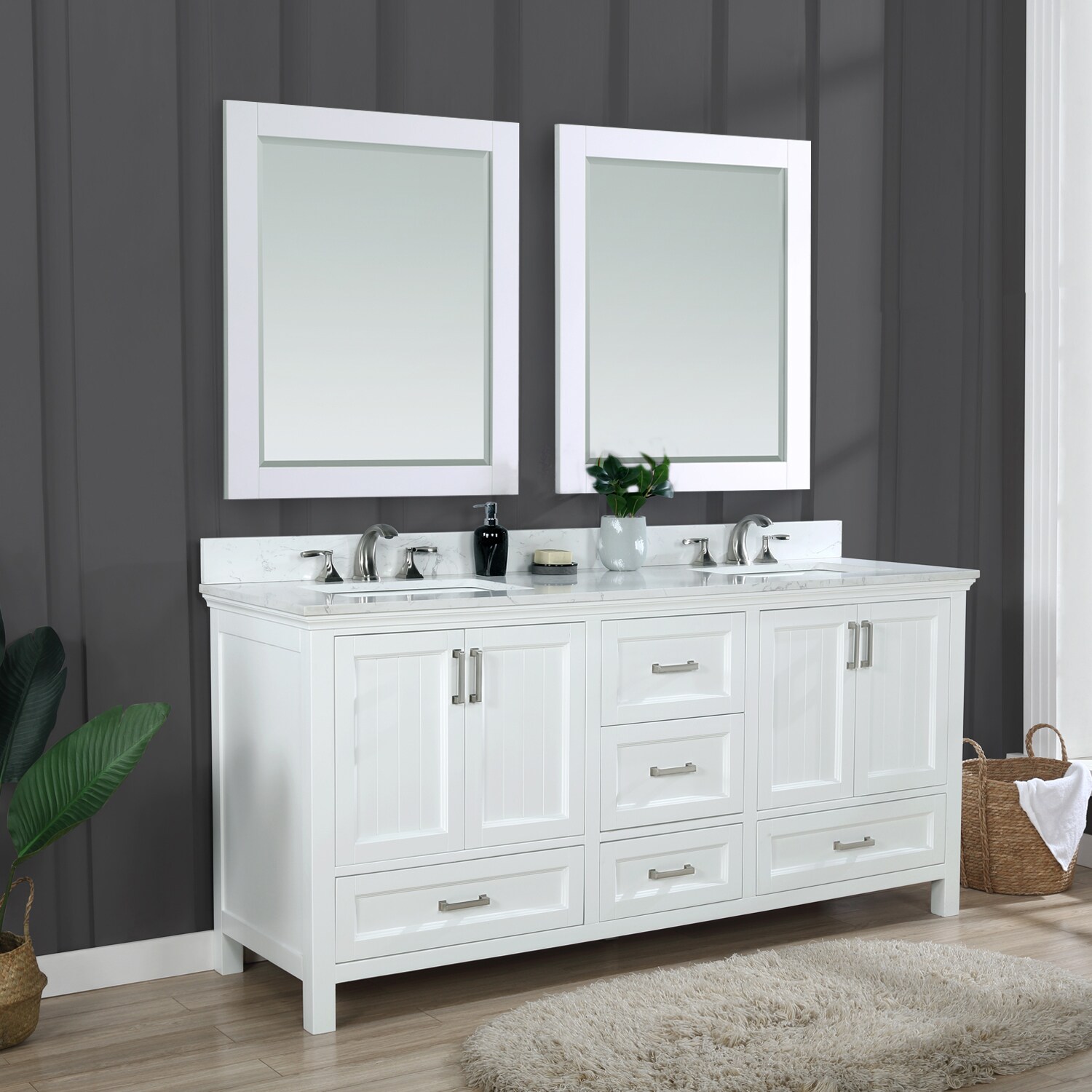 Altair 538072-WH-AW Bath-Vanity-Combo - View #6