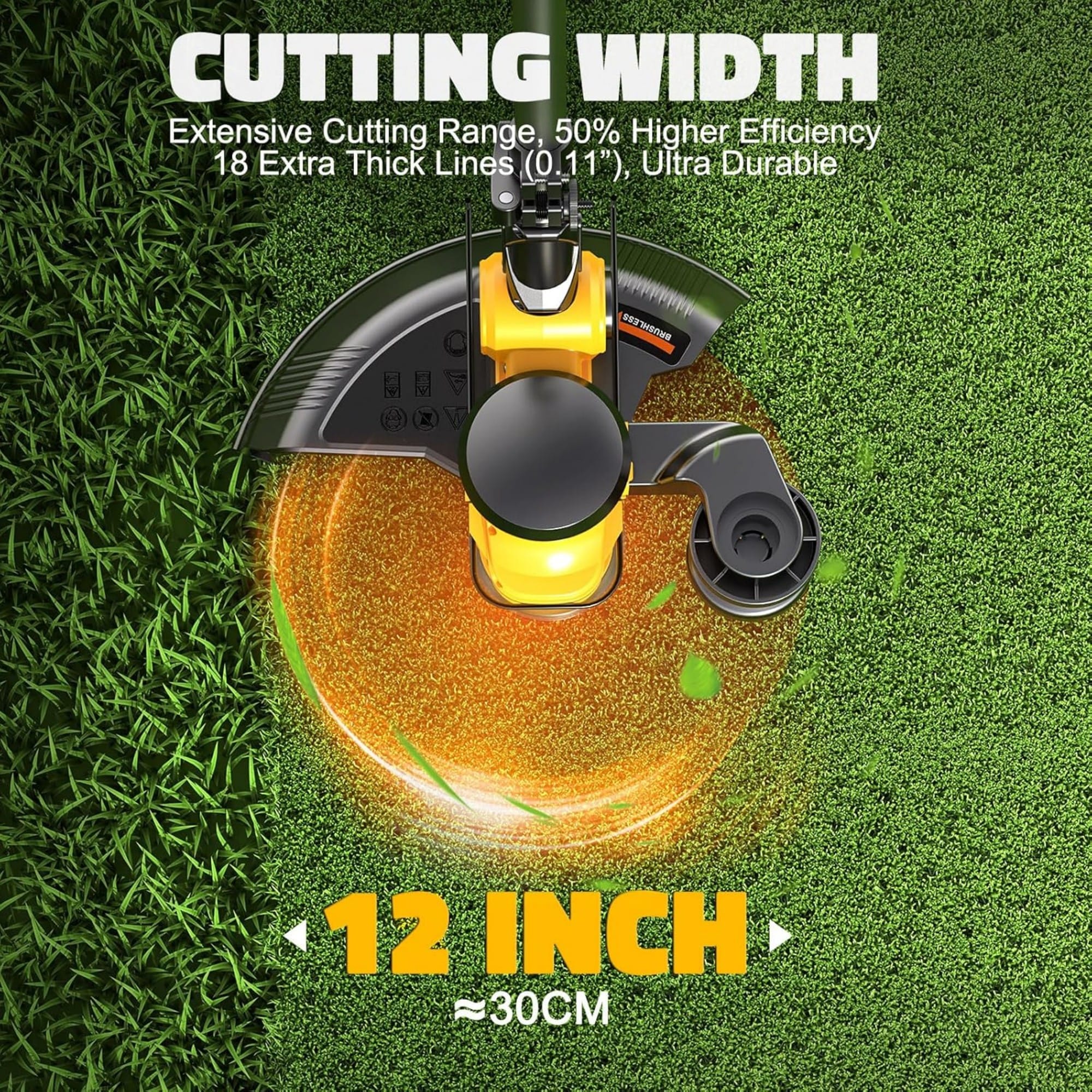Numhew NHMAX99347 Cordless-String-Trimmers - View #2