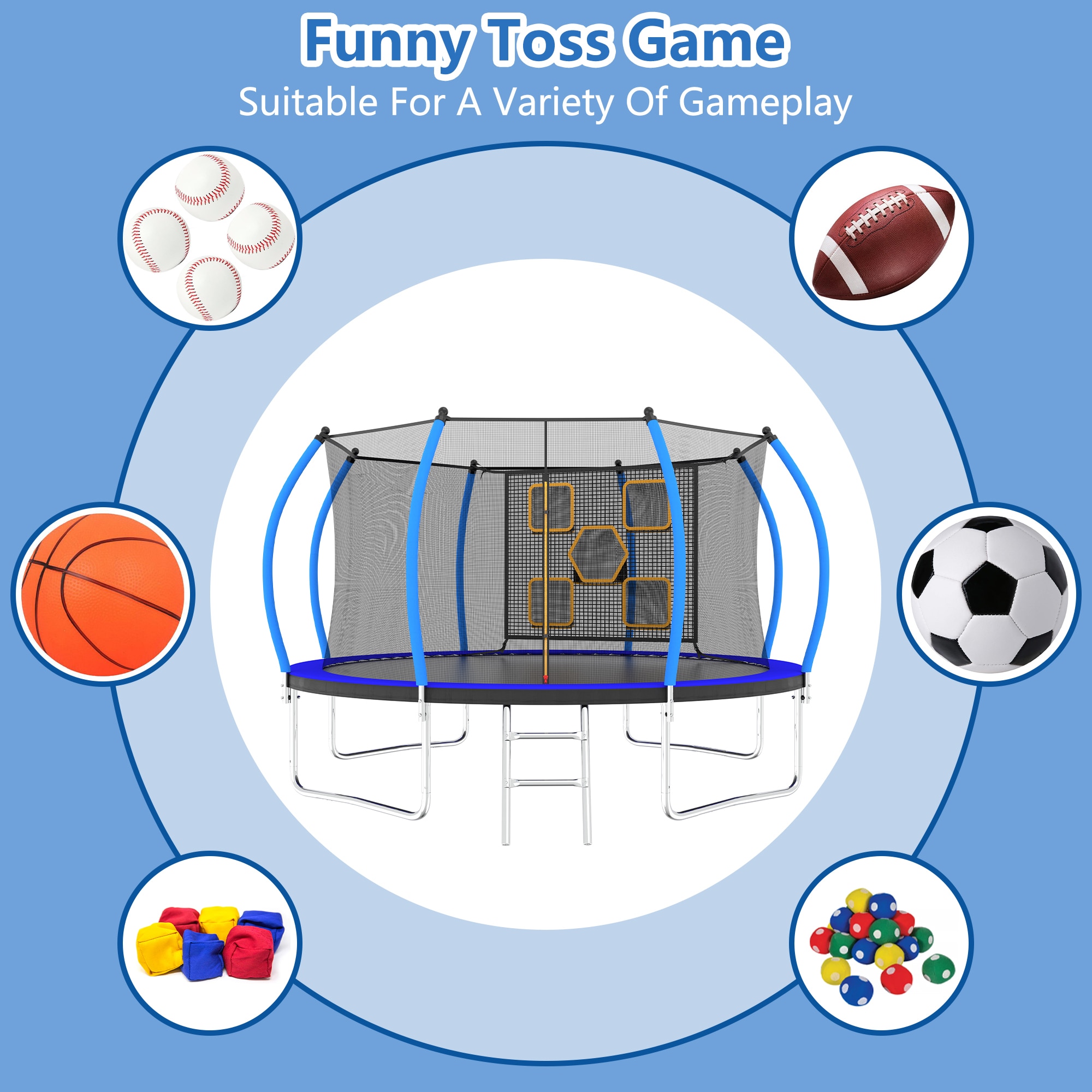 Fun Orange FUN25BC05 trampolines - View #2