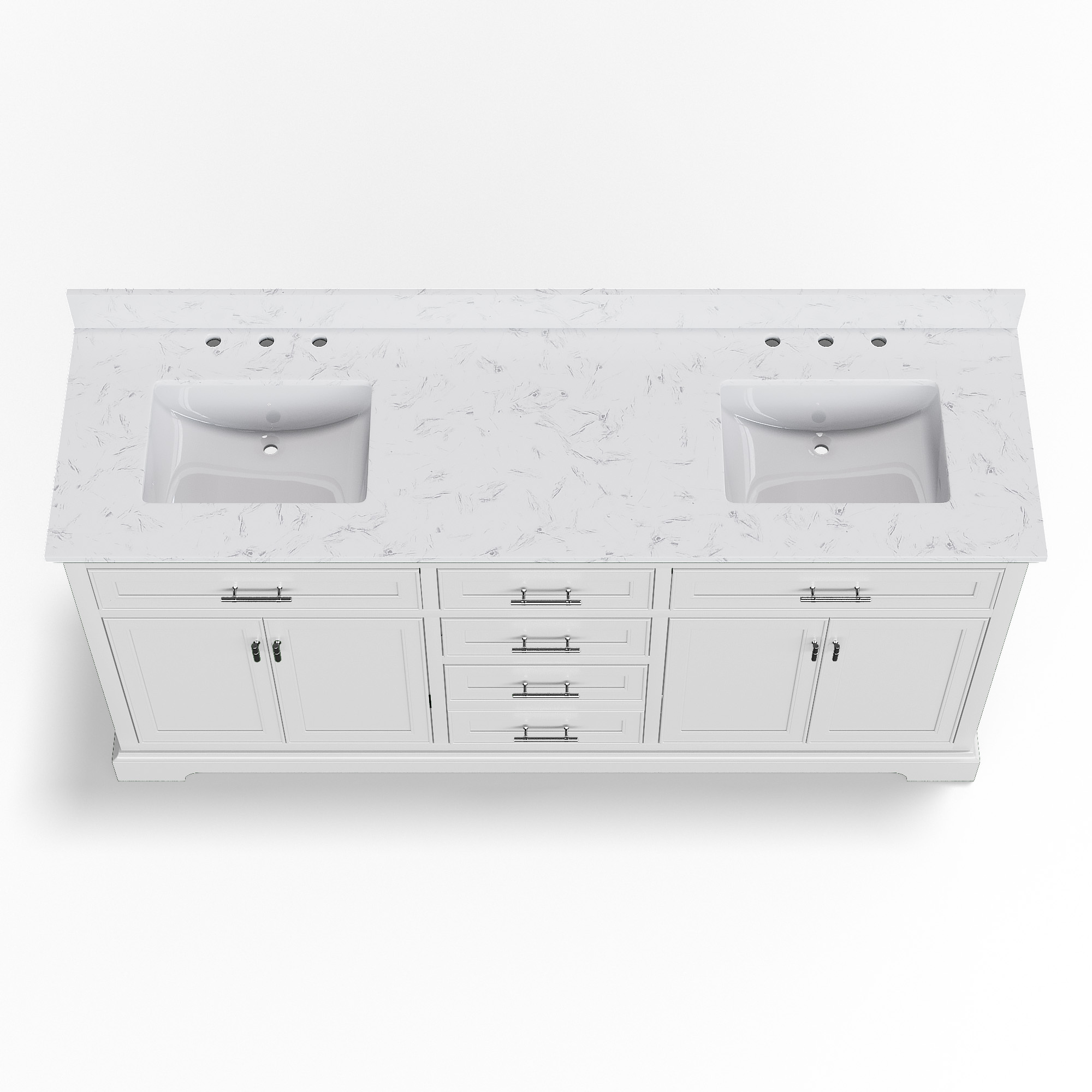 JEAREY DXRZJ-6S-YW Bath-Vanity-Combo - View #17