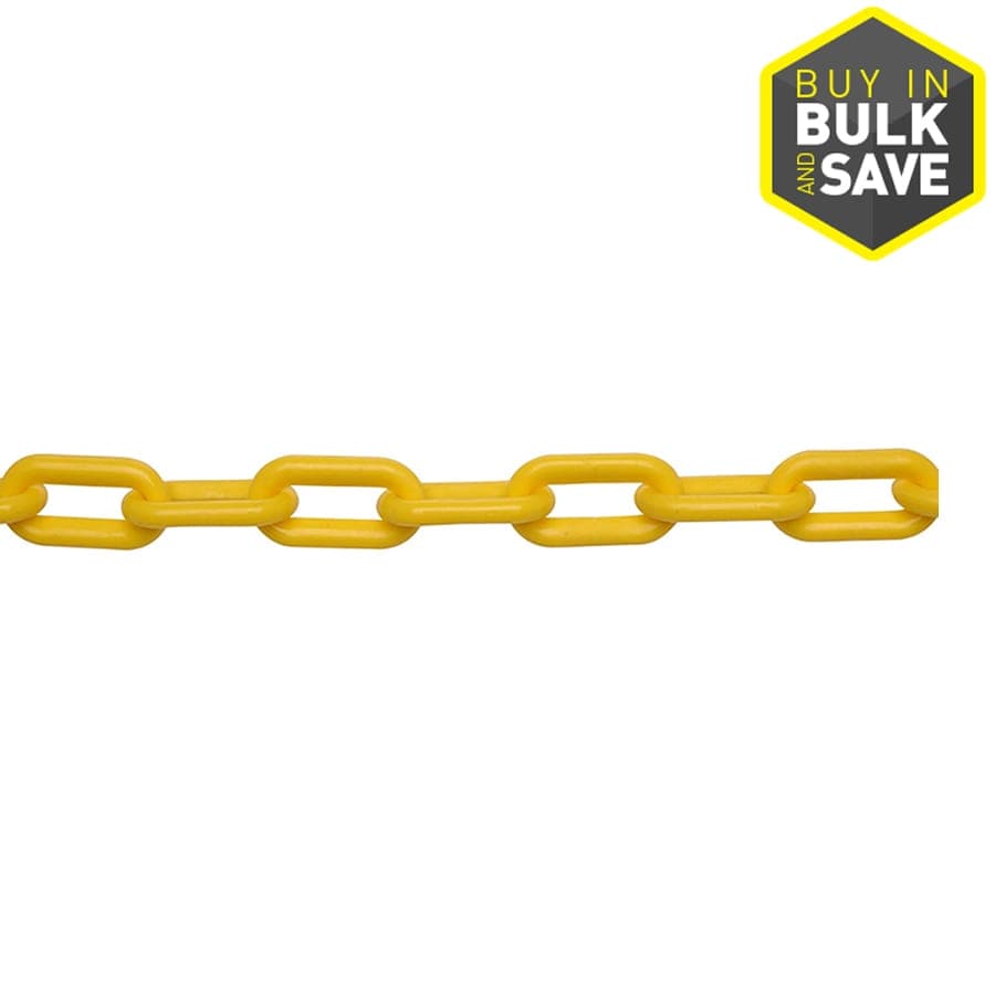 Campbell Commercial BH0990836 1 ft. #8 Weldless Yellow Chain (By-the-Foot)