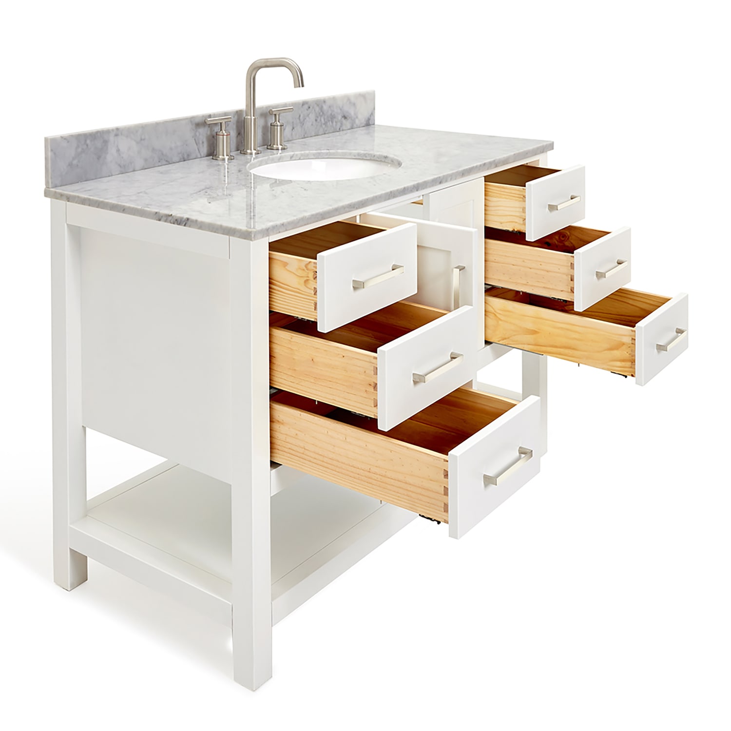 ARIEL S049SCW2OVOWHT Bath-Vanity-Combo - View #5