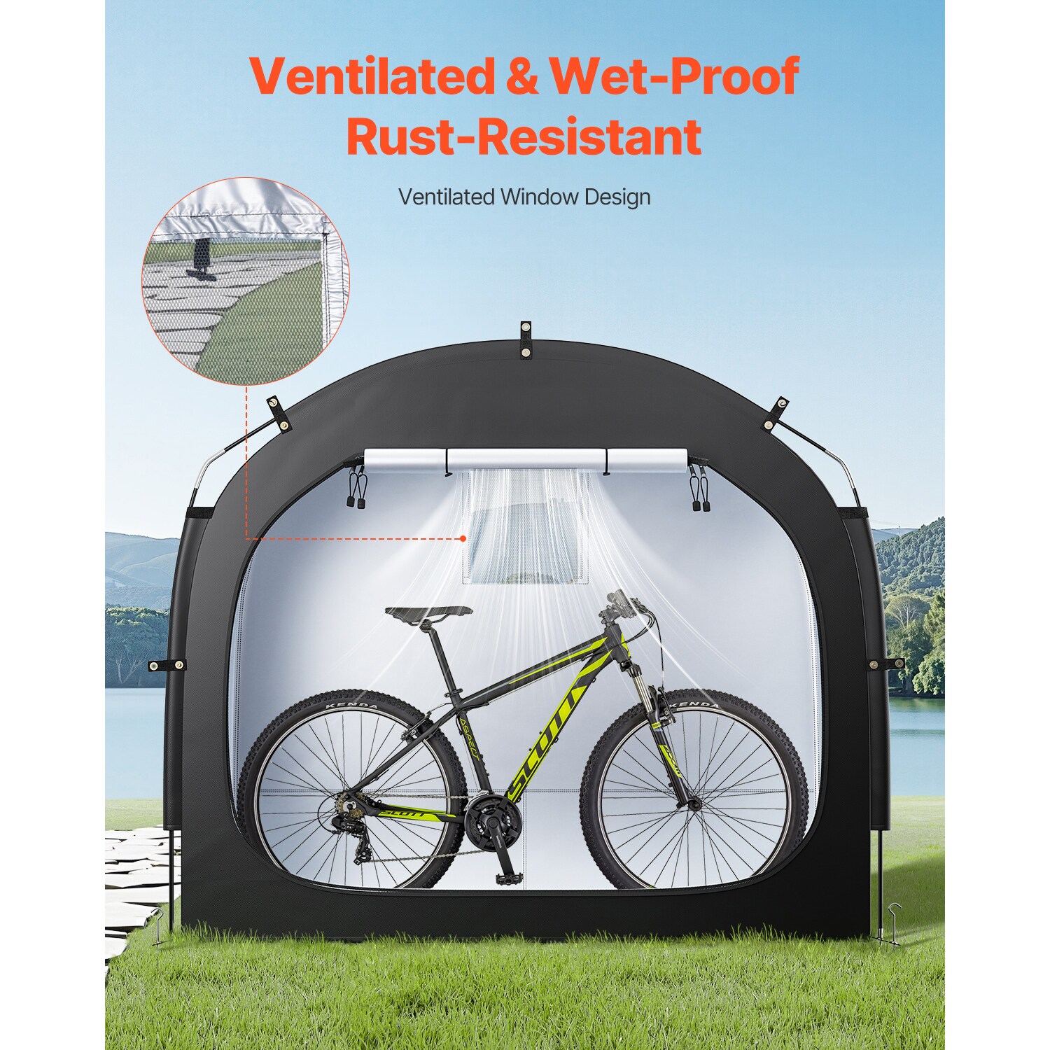 VEVOR SCHDZXCP627311846V0 Carport-Covers - View #6