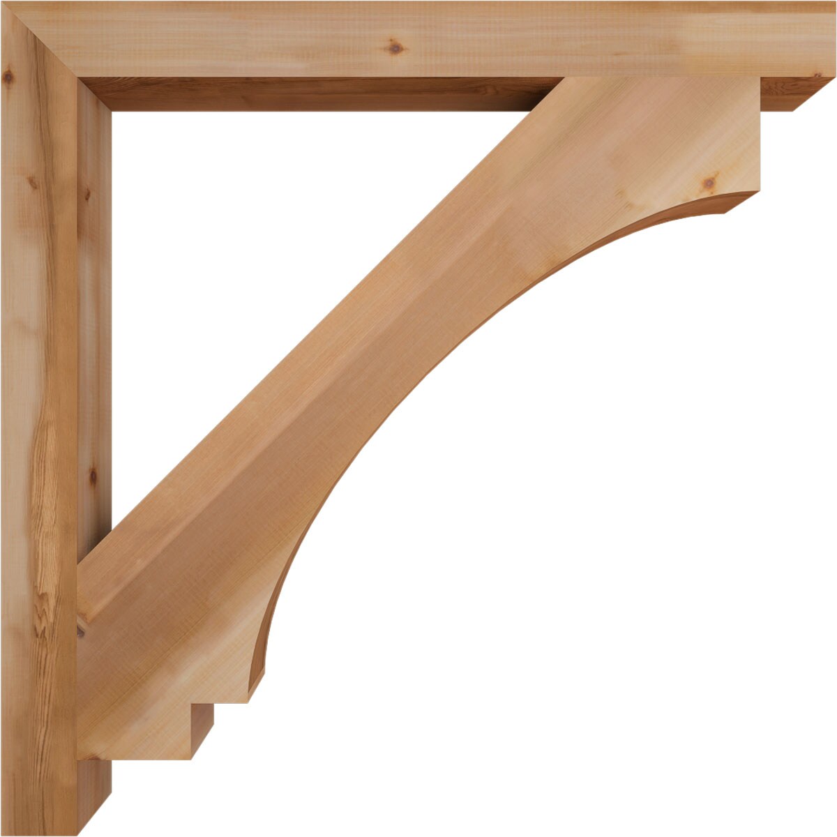 Ekena Millwork BKT04X44X44IMP05SWR Exterior-Brackets-Braces - View #3