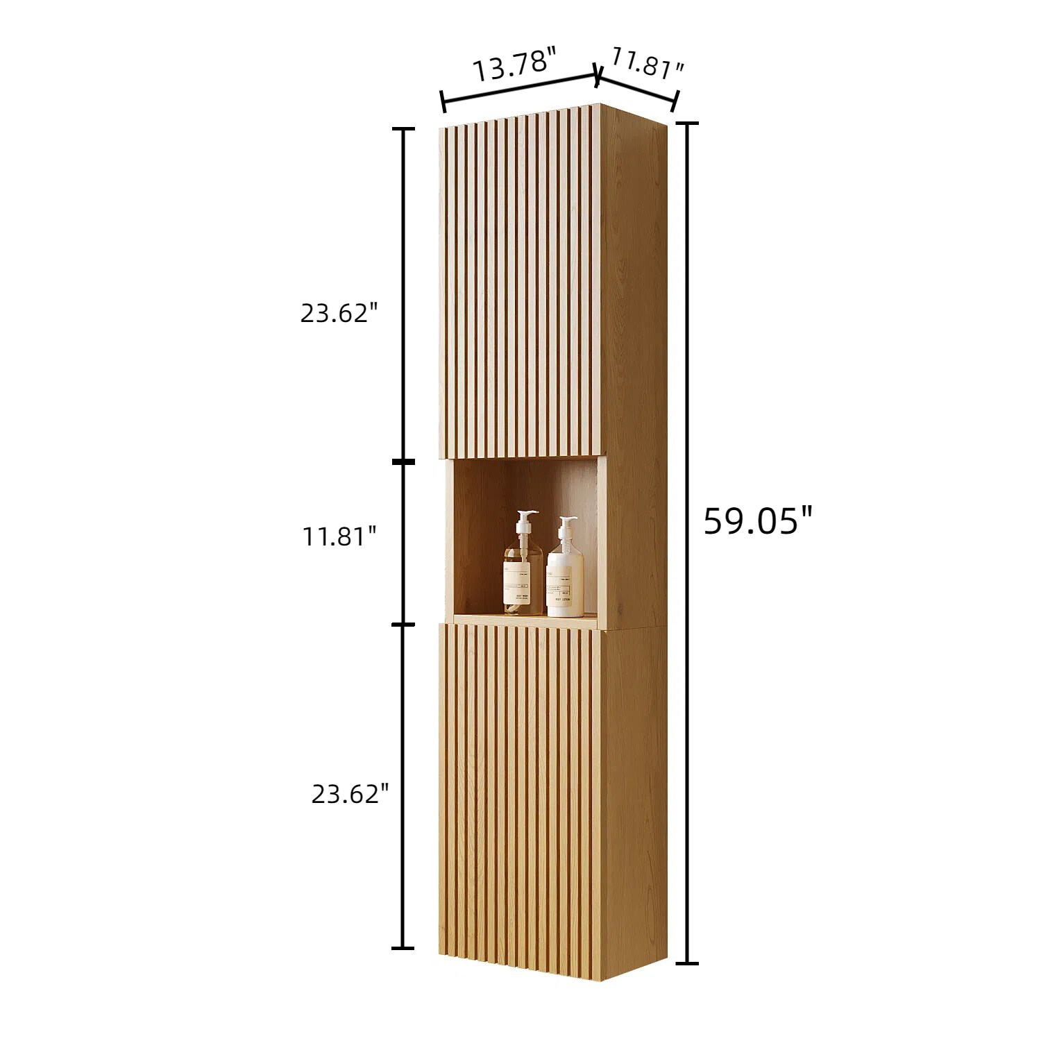 GDFStudio 328805 Bathroom-Wall-Cabinets - View #5