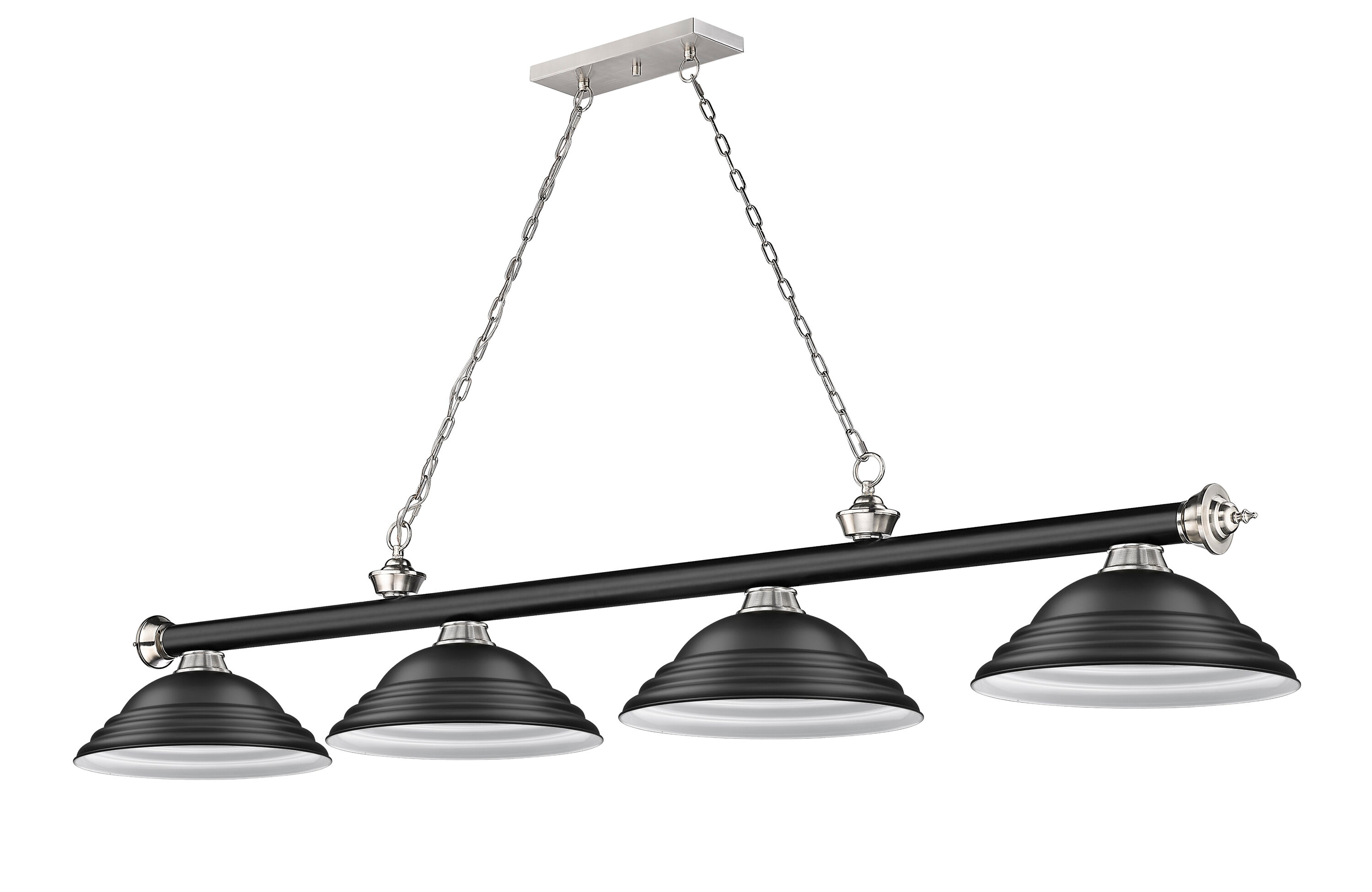 Z-Lite 2306-4MB-BN-SMB Pool-Table-Lighting - View #5