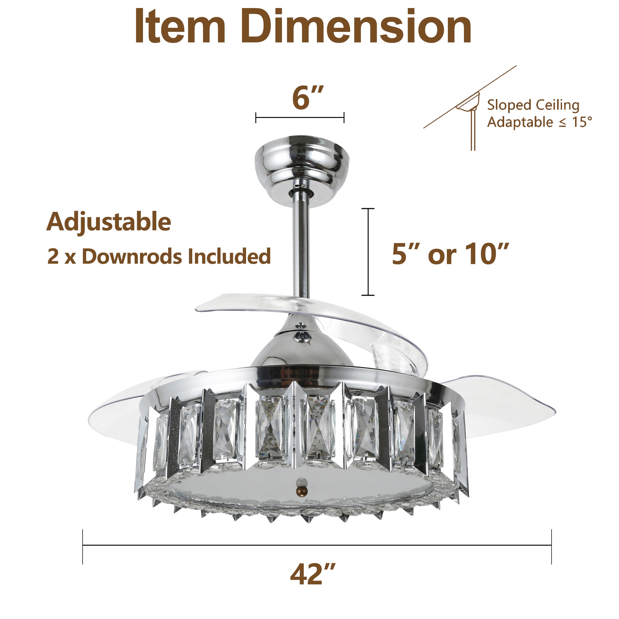 Bella Depot BD4256-C Ceiling-Fans - View #10