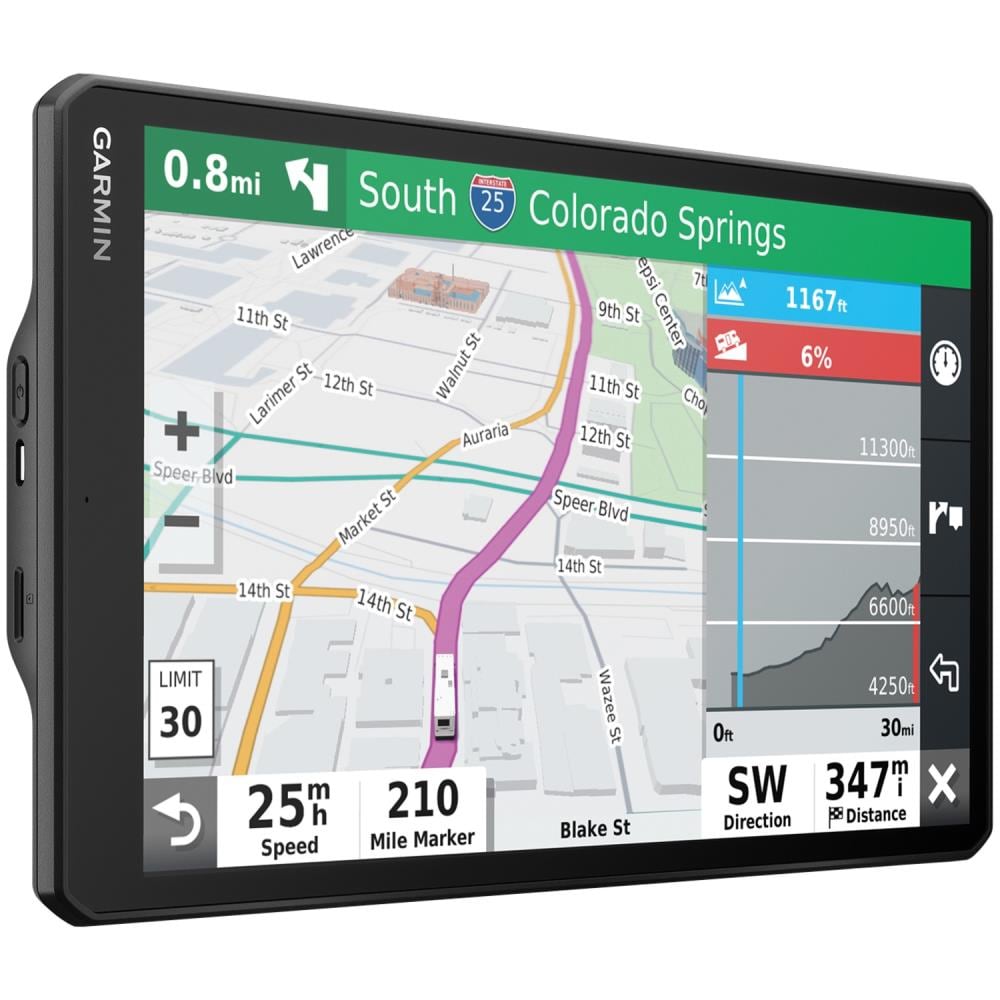 æstetisk til bundet visuel Garmin RV 1090 10-Inch GPS Navigator with Bluetooth, Wi-Fi, and Lifetime  Map Updates in the Interior Car Accessories department at Lowes.com