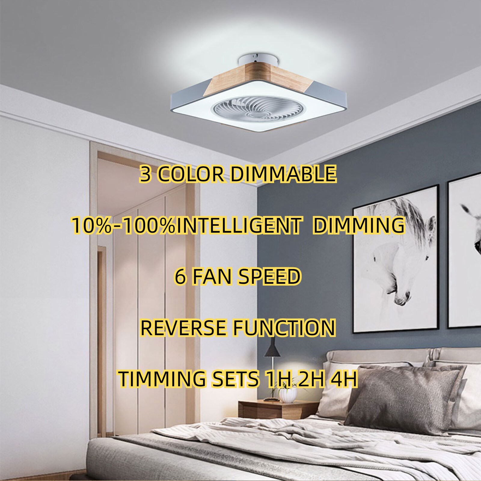 Oukaning HG-HCXLST-3873-US-BT Ceiling-Fans - View #4
