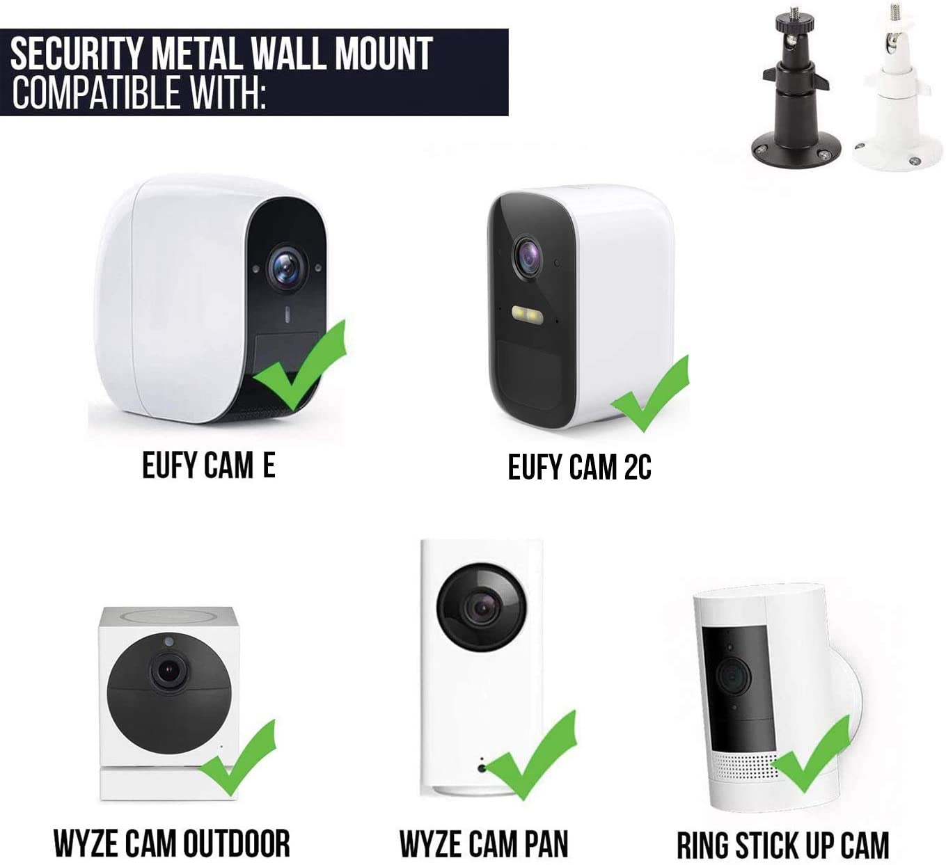 Wasserstein 4897080220451 Security-Camera-Mounts - View #8
