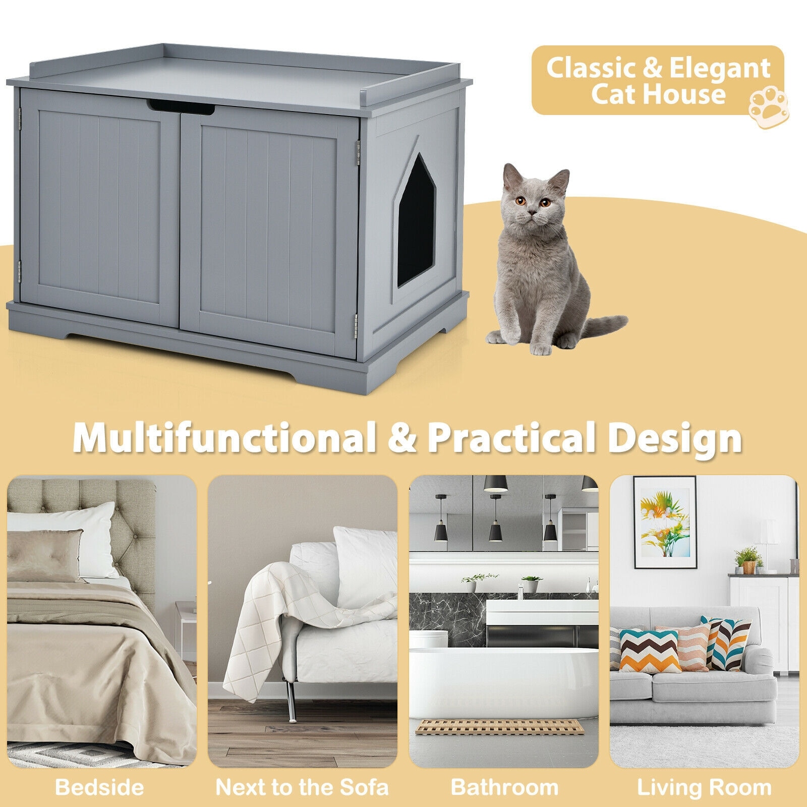 Forclover CJW-LB19GR Litter-Boxes - View #5