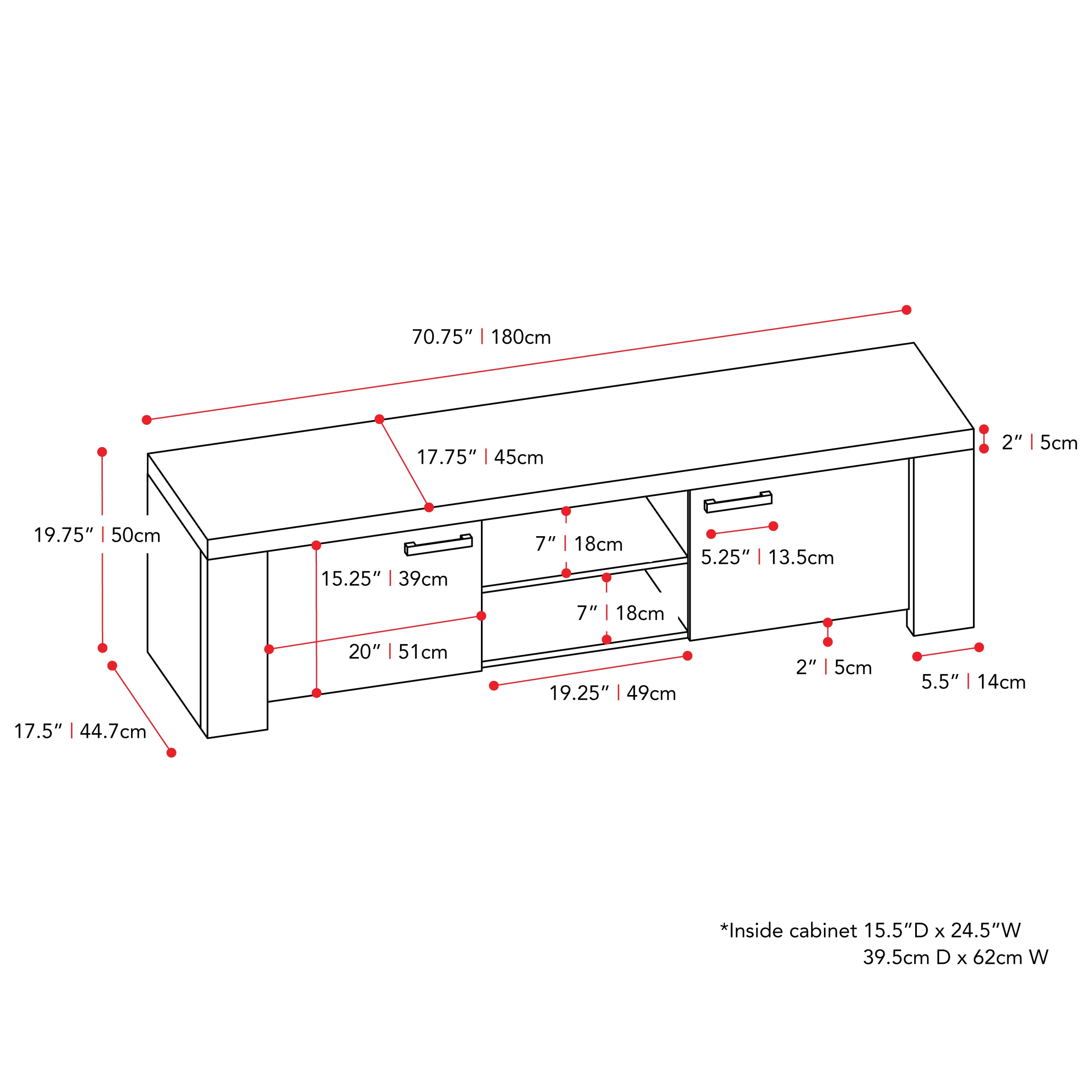 CorLiving LFF-300-B Tv-Stands - View #11