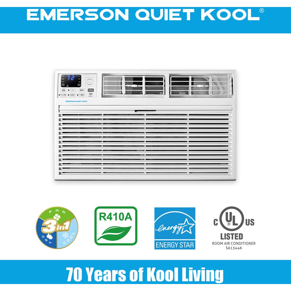 emerson quiet kool 10000 btu through the wall air conditioner