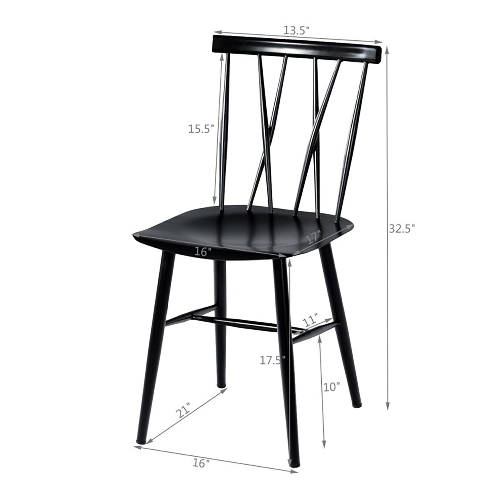 Sumyeg WF-HW64221GR-LA Dining-Chairs - View #8