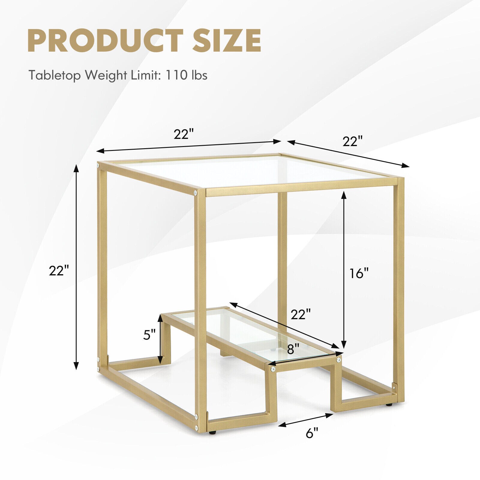 Slickblue D-CO-DG25301VH End-Tables - View #4