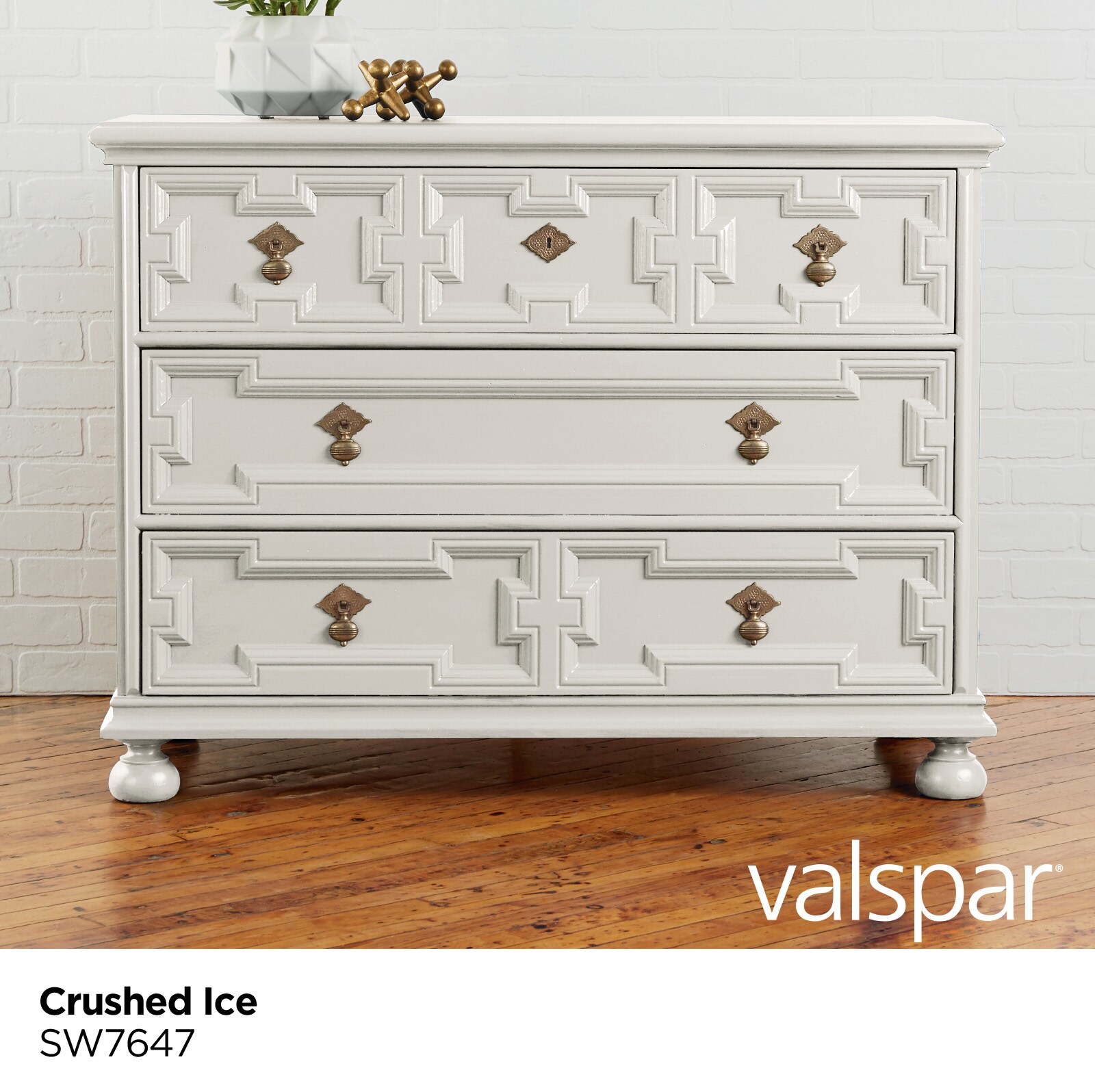 Valspar Satin Crushed Ice Sw7647 Cabinet Furniture Paint Enamel 1 Gallon In The Cabinet Furniture Paint Department At Lowes Com