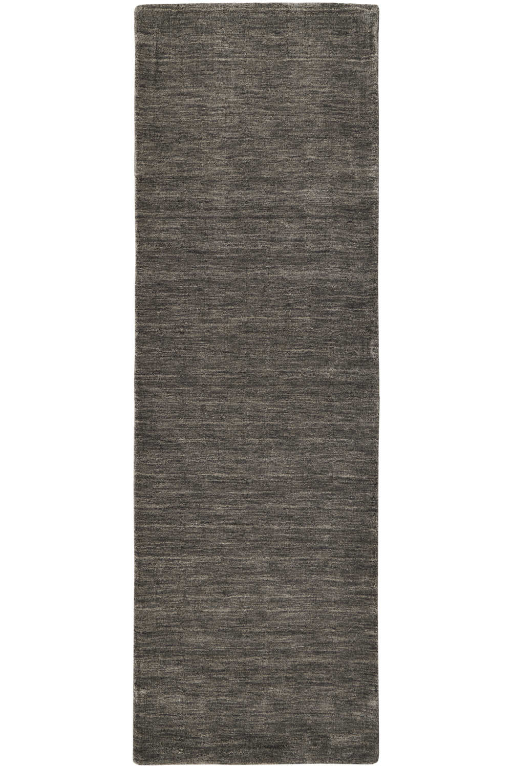 Room Envy 579R8049CHL000I6A Celano 3 x 8 (ft) Loomed Wool Charcoal Gray/Gray Rectangular Indoor Solid Mid-Century Modern Runner rug